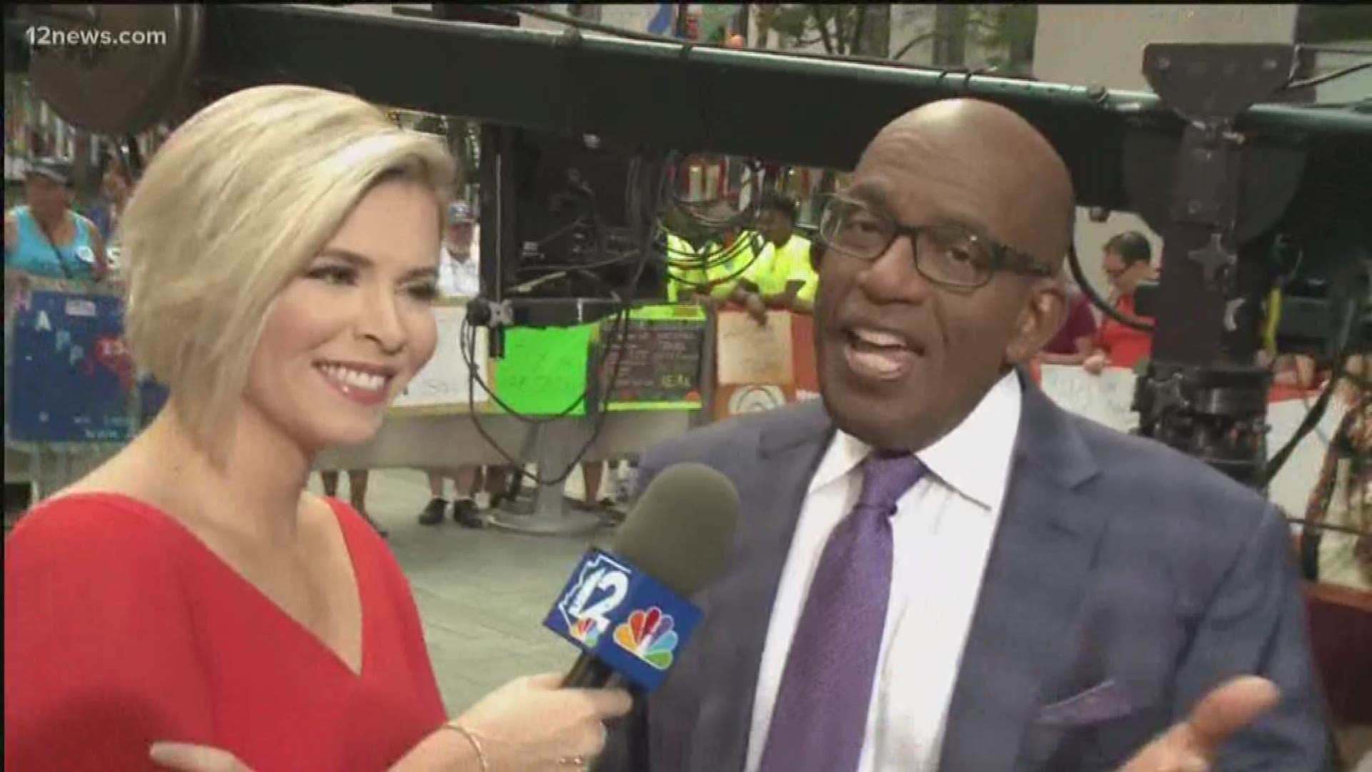 Al Roker And Emma Jade talk about Arizona weather and the haboobs of monsoon 2018.