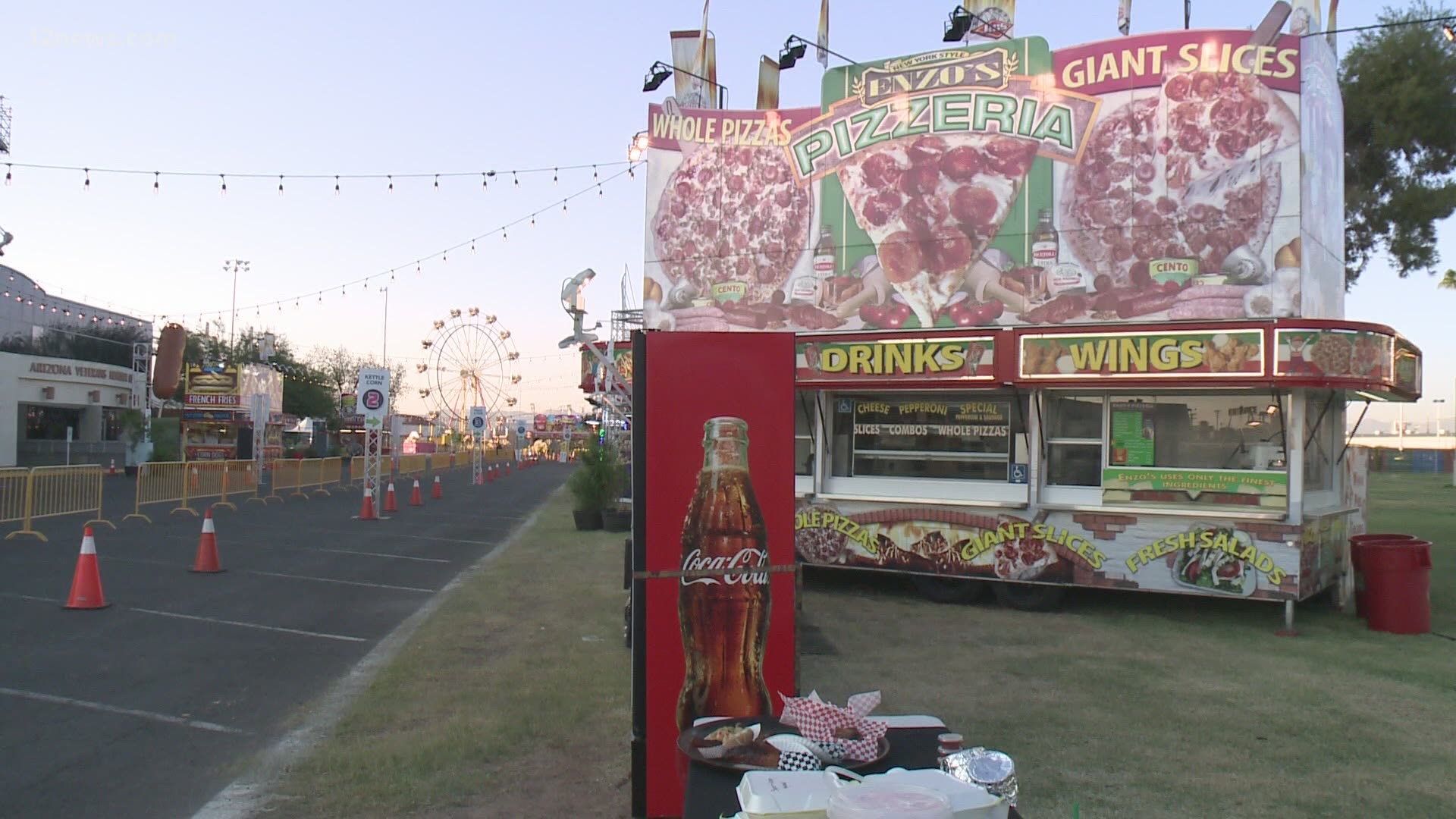 The state fair said it will be offering numerous fair foods with a festive flair, including gingerbread funnel cake, candy cane cotton candy, and deep-fried egg nog.