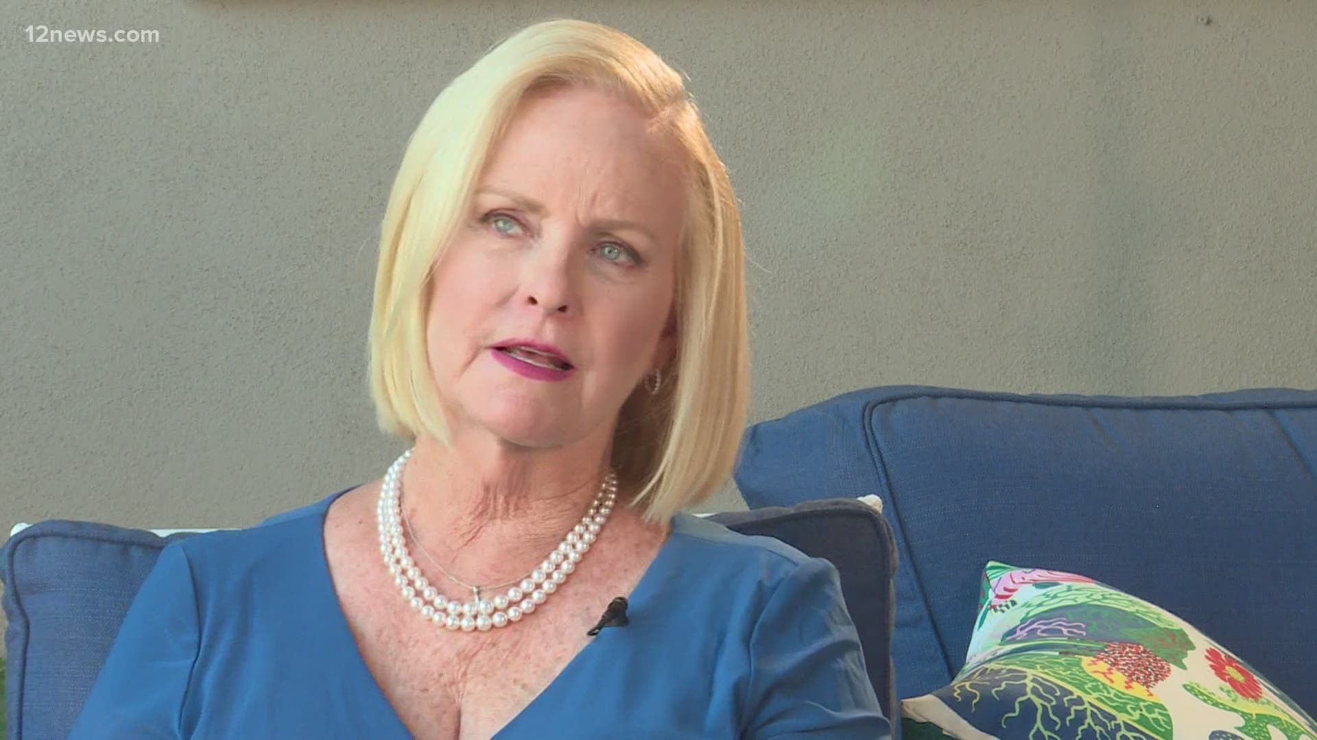 Cindy McCain sat down with 12 News anchor Caribe Devine to discuss Arizona politics, her new book and COVID-19.