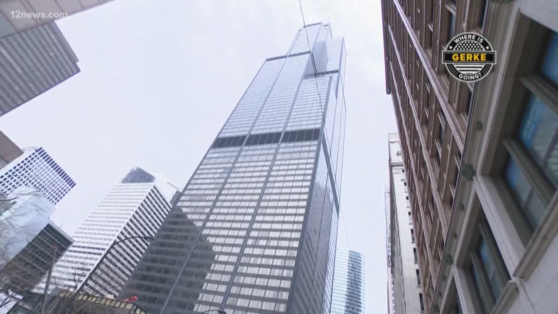 The Willis Tower, formerly known as the Sears Tower, is a 110-story skyscraper that establishes the ceiling of the Chicago Skyline. When it was completed in 1973, it was the tallest building in the world.