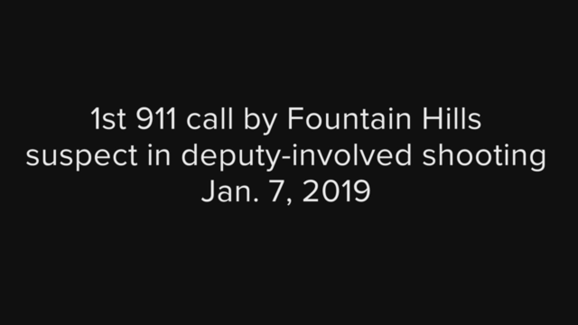 Authorities released the body camera video and 911 calls from the Jan. 7 attack outside a sheriff's substation in the suburb of Fountain Hills that led to the arrest of 18-year-old Ismail Hamed on aggravated assault and terrorism charges.