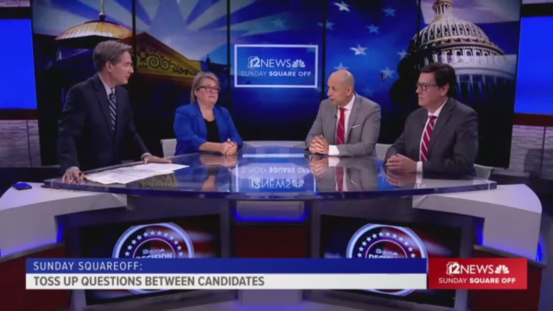 In this special web-only segment of this weekend's "Sunday Square Off," the three Democratic candidates for governor tell moderator Brahm Resnik what would keep them awake at night if they held the Arizona's top job -- and much more.