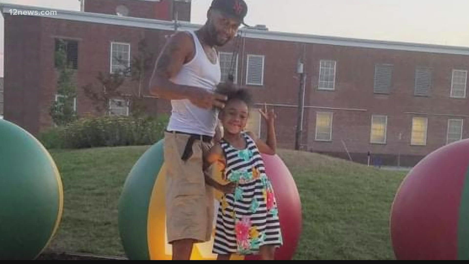 Kevin Maddox says he just wanted his 9-year-old daughter Aleyah McIntyre home with him in New Jersey. Phoenix Police suspect her mother is responsible for her death.