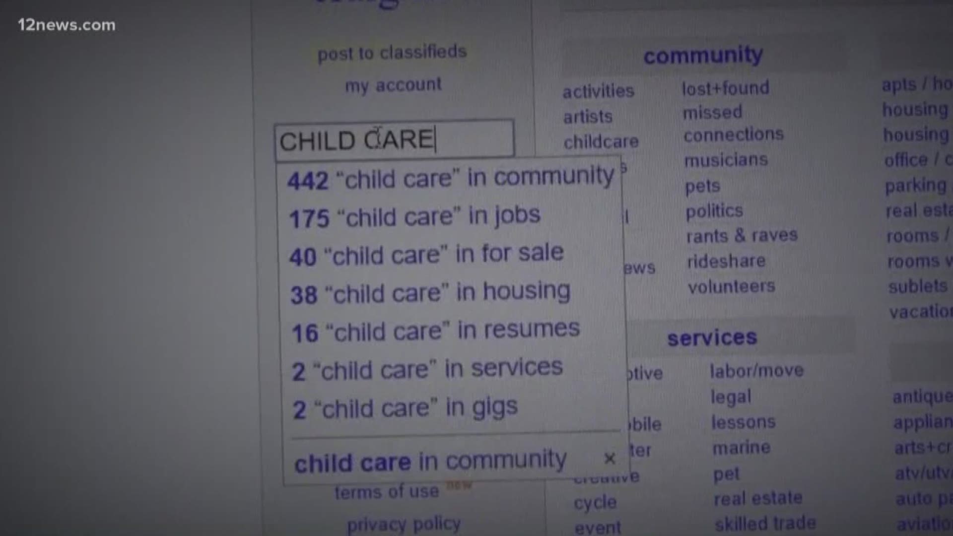 A quick search of the website Craigslist shows a large spike in ads for private child care since the strike was announced. Many of the ads even specify the idea of a greater need due to the walkout.