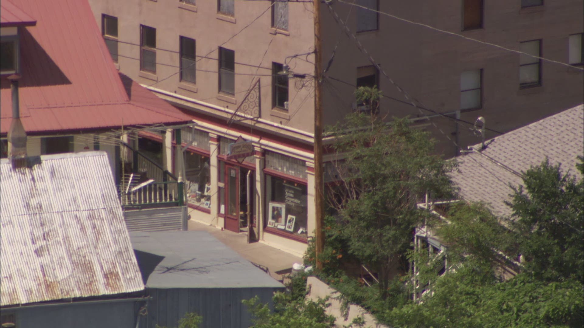 Jerome Grand Hotel is the town's former hospital, and one of the most haunted buildings around.