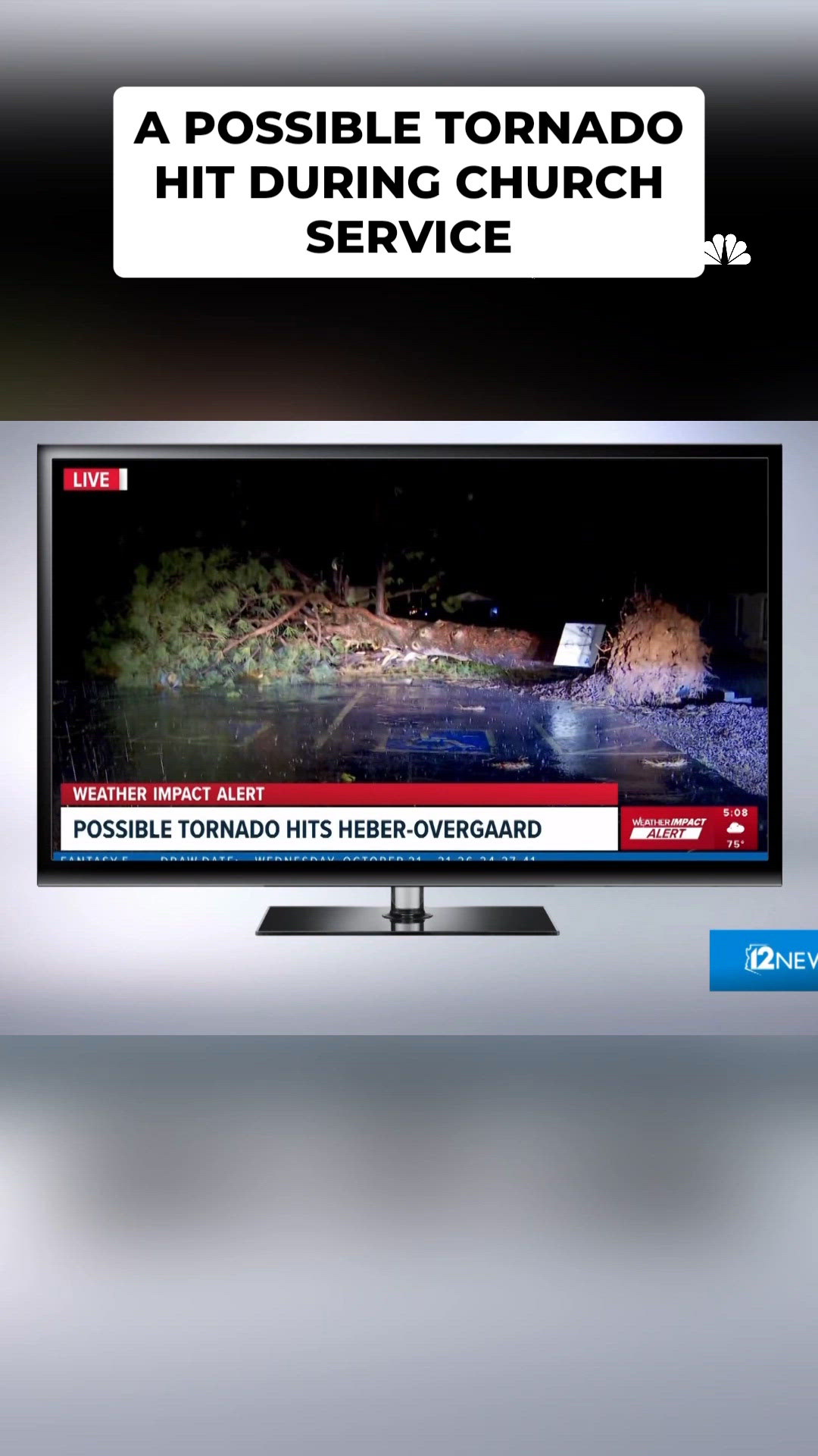 Slam Map Camera Lightning, thunder slam Heber overnight as possible tornado touches ...