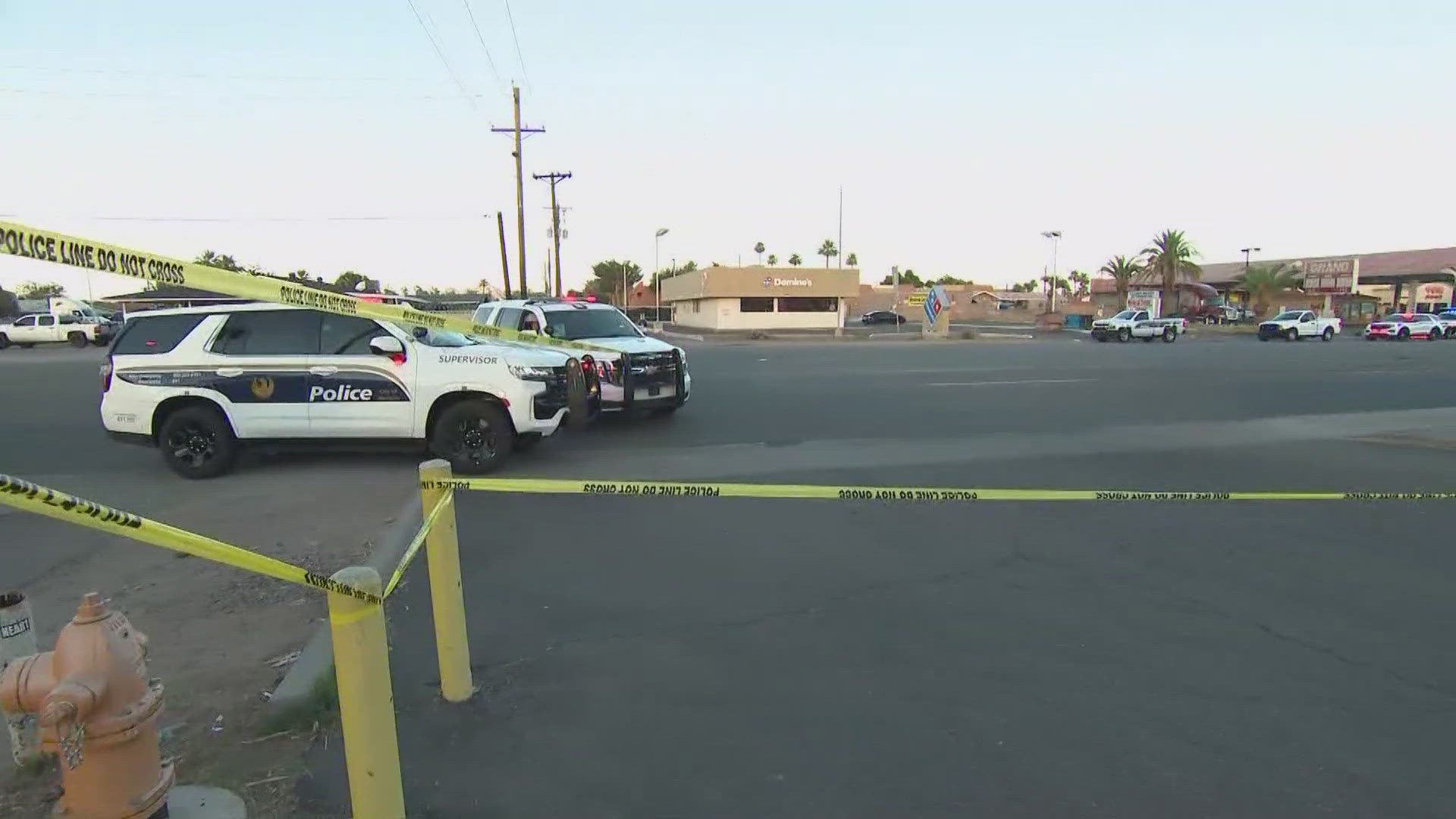 The Phoenix Fire Department says two individuals were extricated from a vehicle involved in the crash.