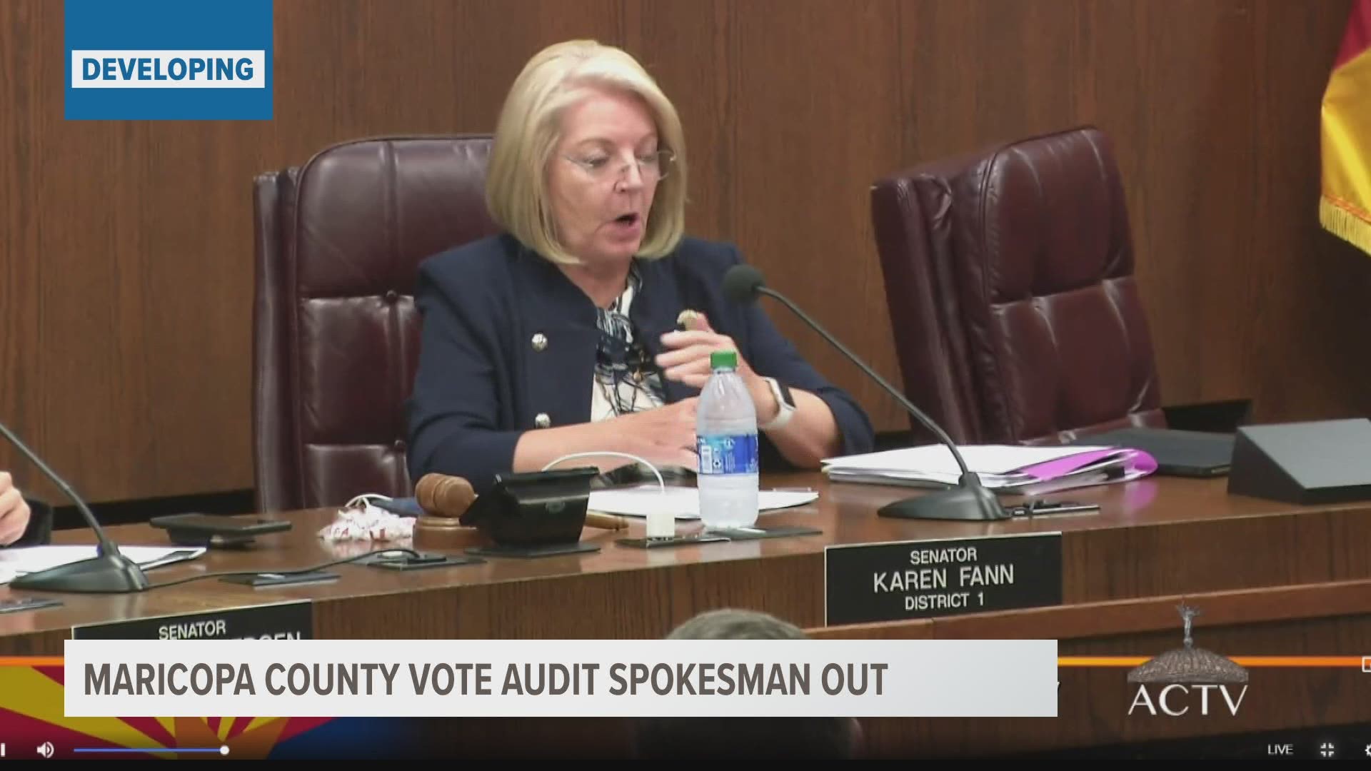 Karen Fann has requested more election documents from the Maricopa County Board. The board has already said it doesn't have or won't turn over those documents.