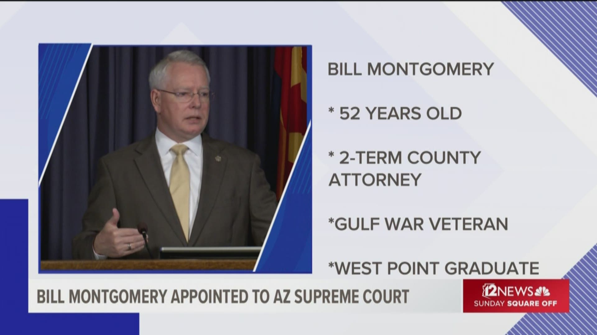 Dillion Rosenblatt of the Arizona Capitol Times explains why former Maricopa County Attorney Bill Montgomery needed two tries to win appointment to the Arizona Supreme Court and how he might change the court.