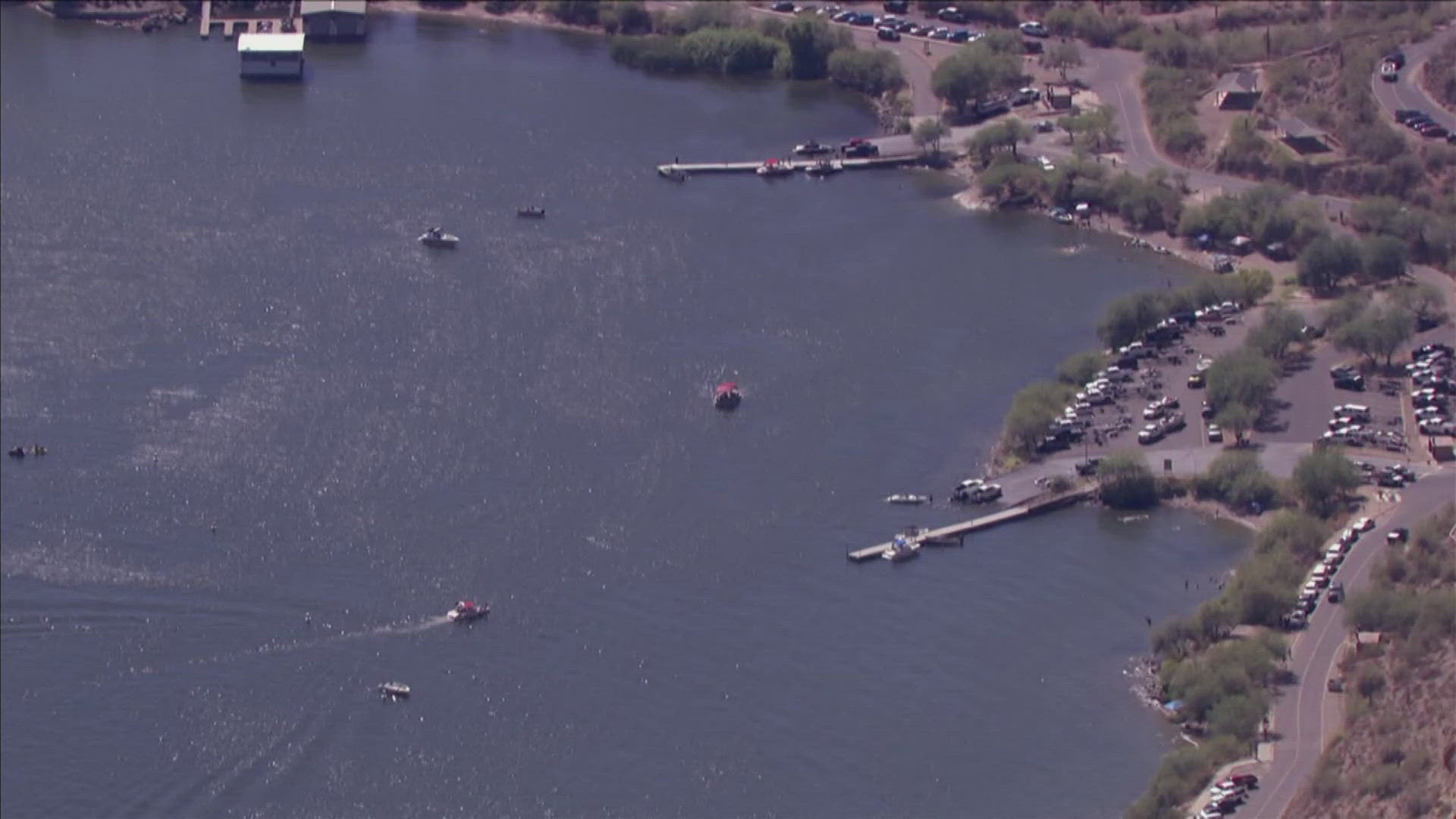 Richard Powers was last seen kayaking on Saguaro Lake at 5:45 a.m. Sunday morning. MCSO searched on Sunday afternoon with no success so far.
