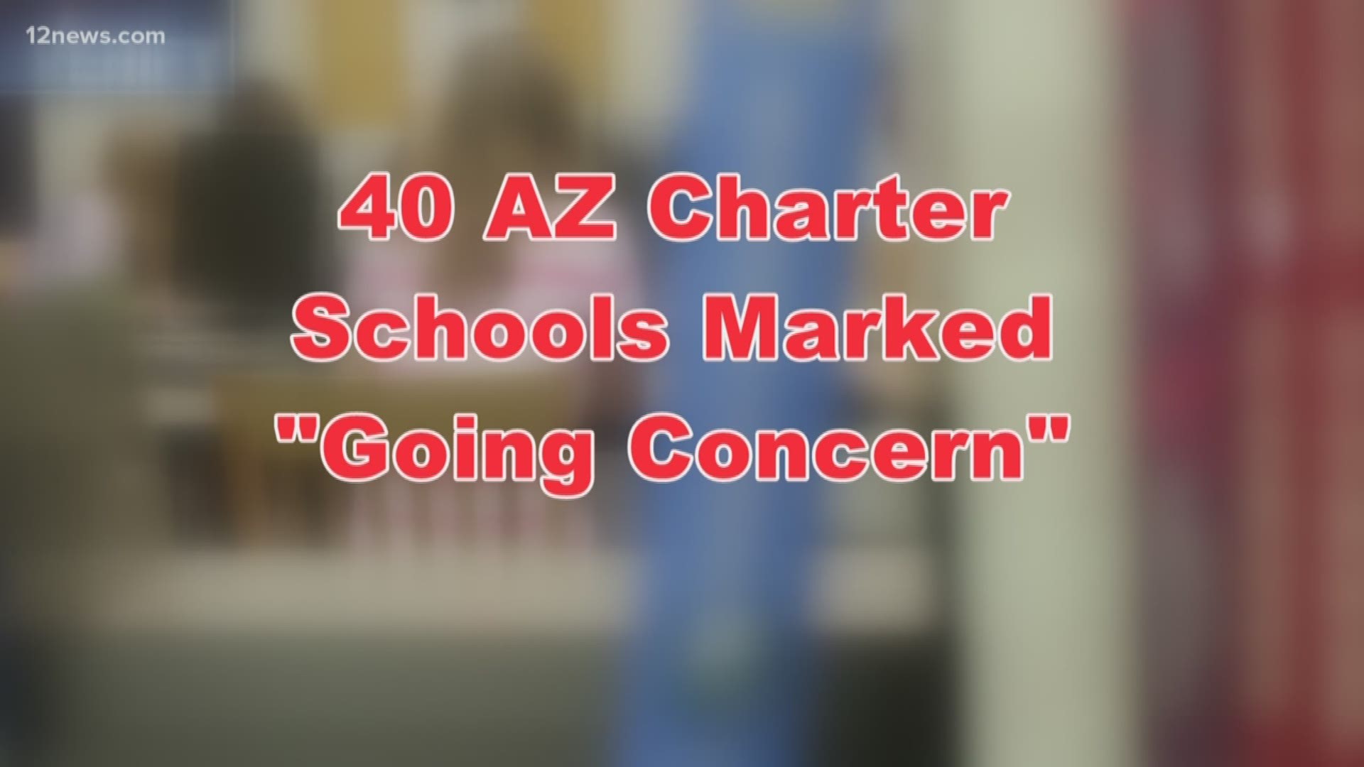 Parents need to pay attention to their children's school finances. 40 Arizona Charter Schools are not financially stable.