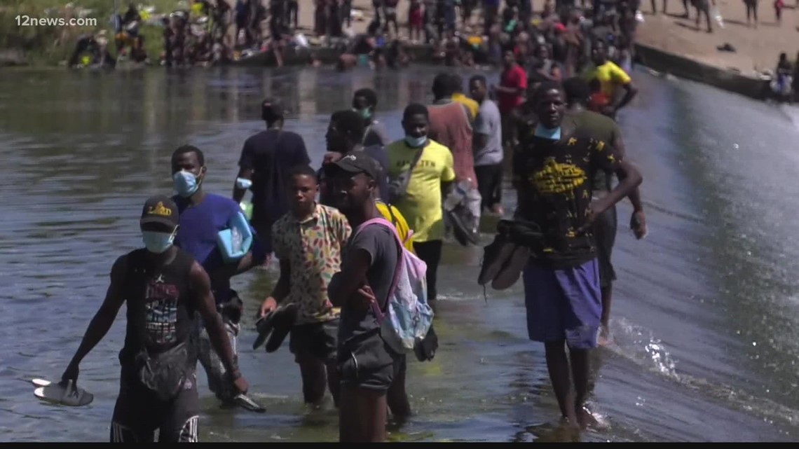 Haitian migrants seeking asylum receive help in Arizona - Vimarsana News