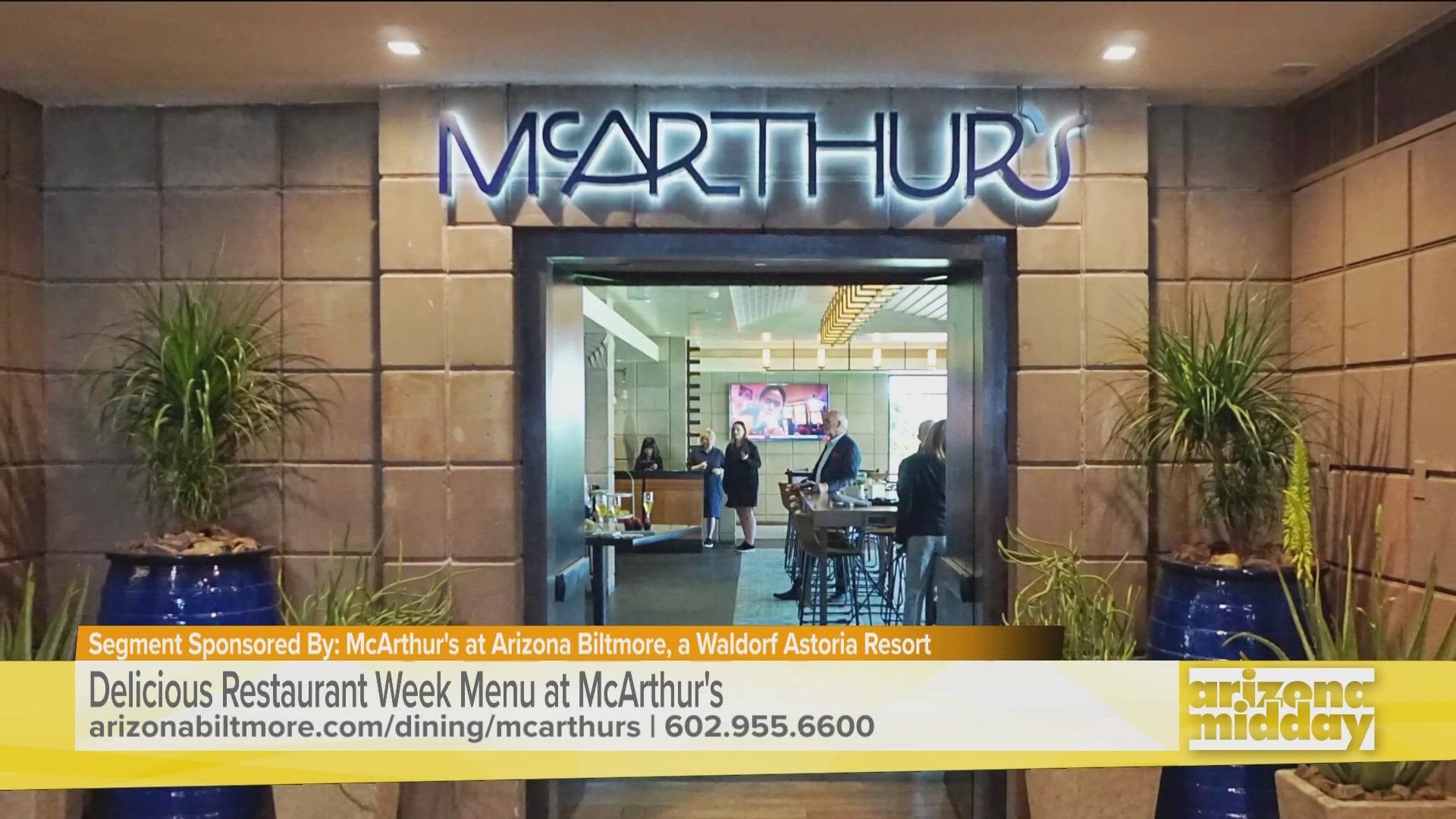Chef Greg Joseph tells us what you can expect on the menu at McArthur's for Fall Arizona Restaurant Week.