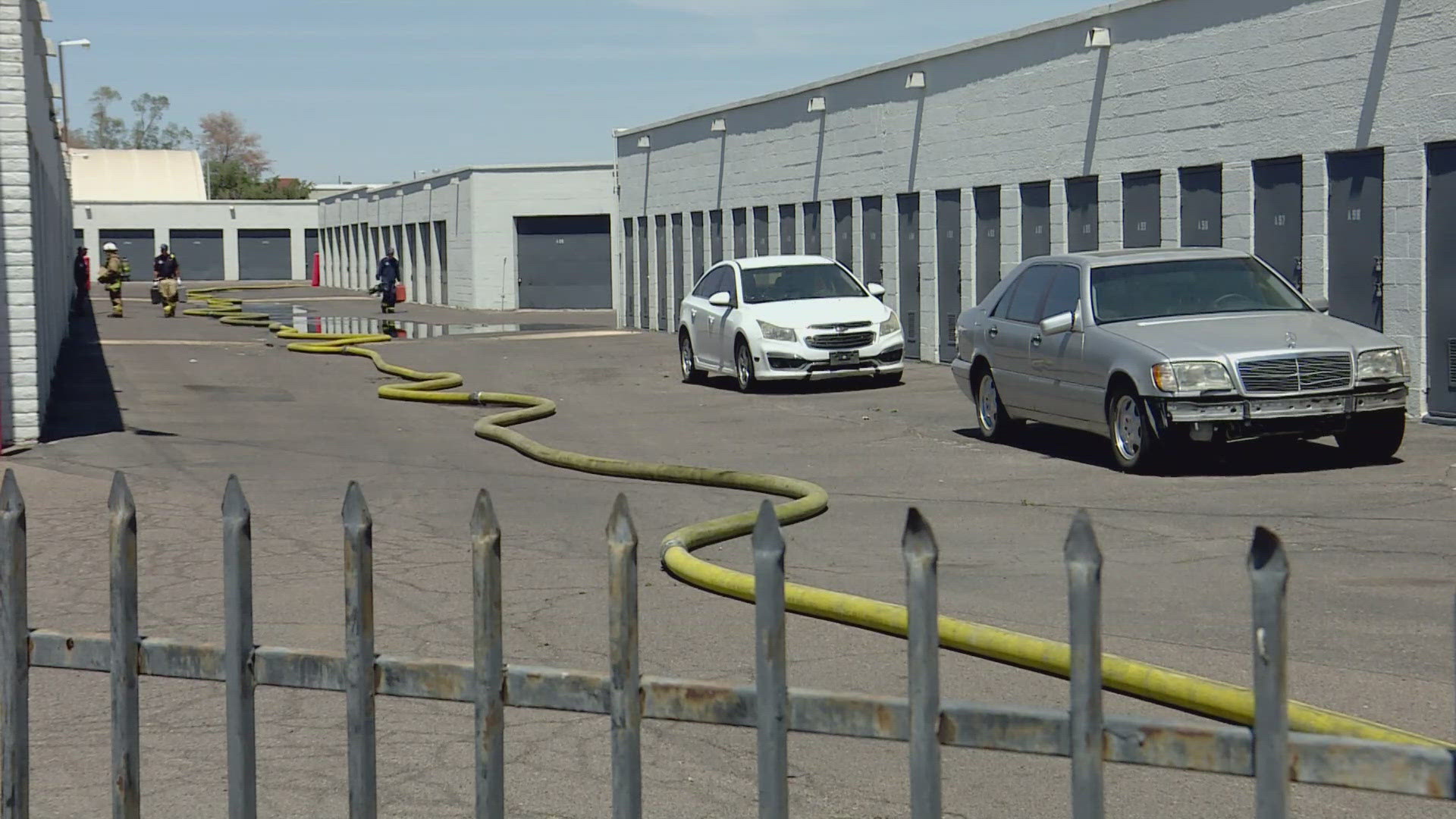 Fire damages several units at Phoenix storage facility | 12news.com