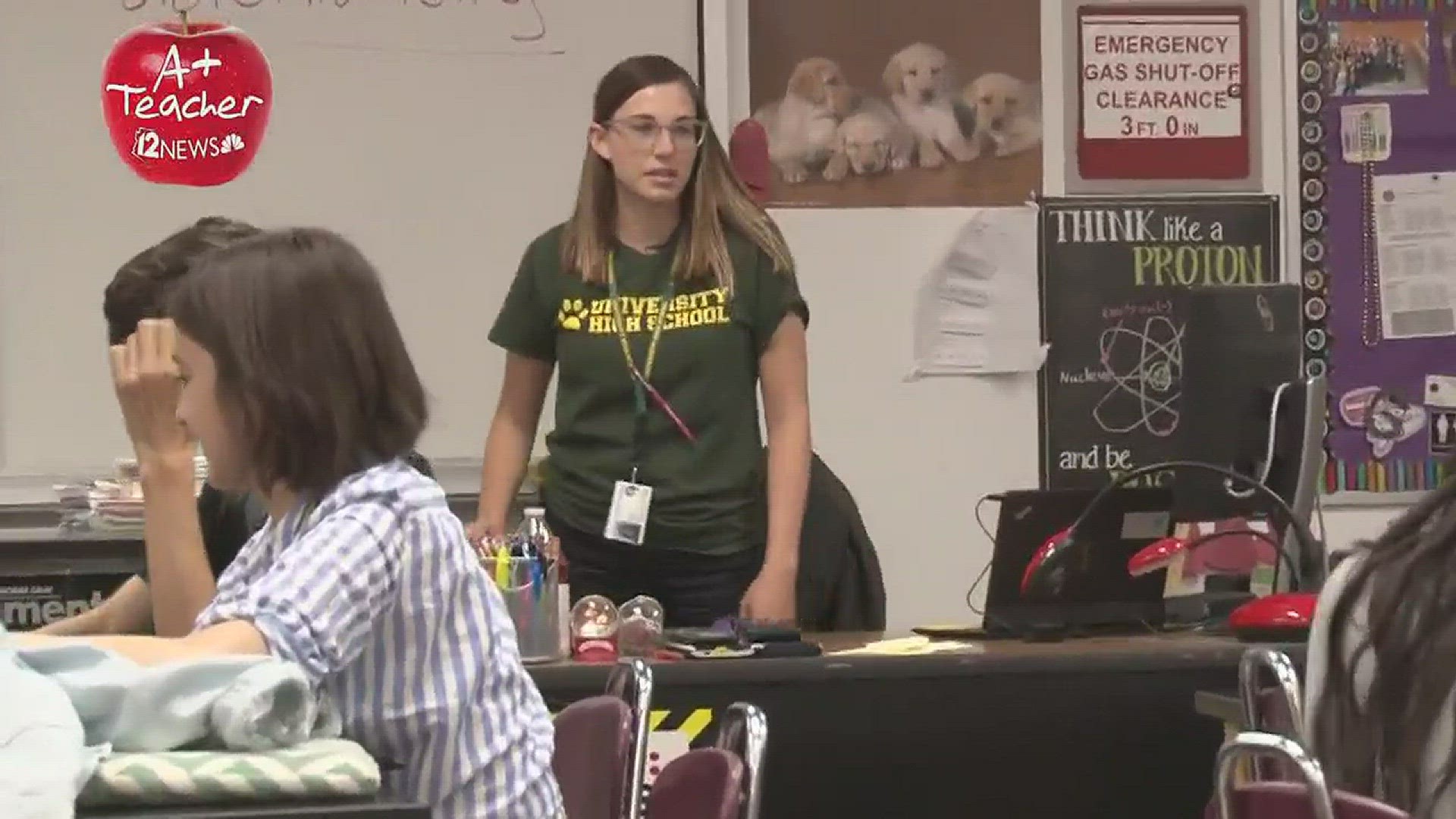 A+ Teacher: True chemistry in the classroom | 12news.com