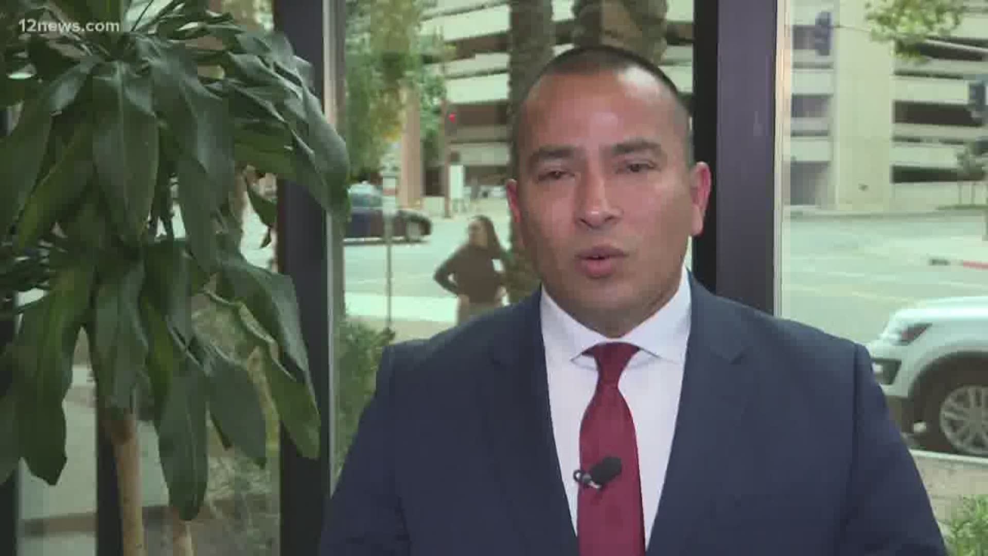 Phoenix mayoral candidate Daniel Valenzuela came to the aid of a man who was hit by a truck last night. We spoke to him today about what was going through his mind as he stopped to help.