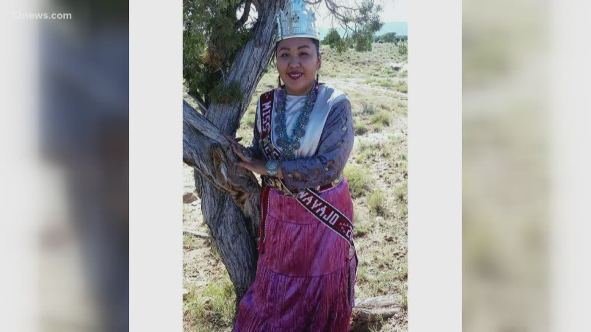 Valentina Blackhorse, 28, was crowned Miss Western Navajo 2015-2016 and competed in the Miss Indian World Pageant.