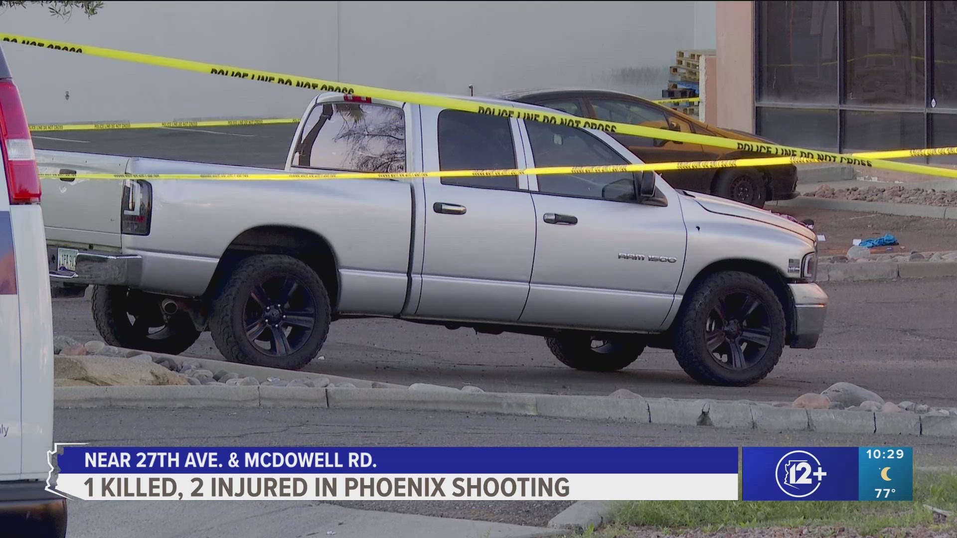 The Phoenix Police Department said the shooting happened at 5 a.m. near 27th Avenue and McDowell Road.