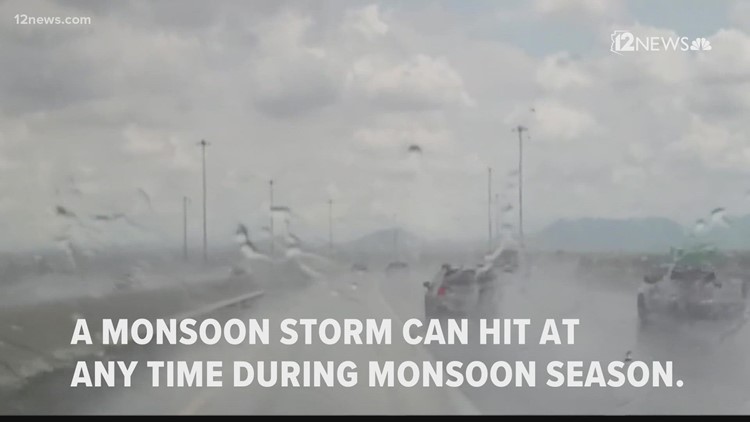 How to drive in monsoon storms