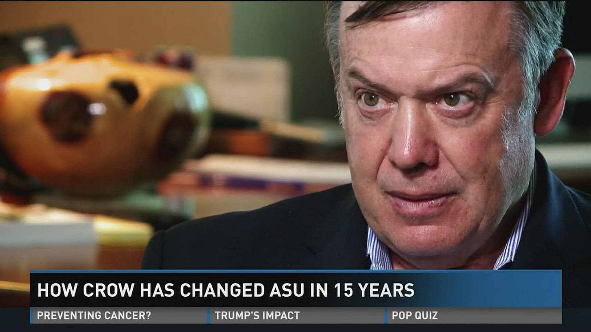 ASU President Michael Crow explains why the university has grown so rapidly and how it manages tuition expenses for Arizona students.