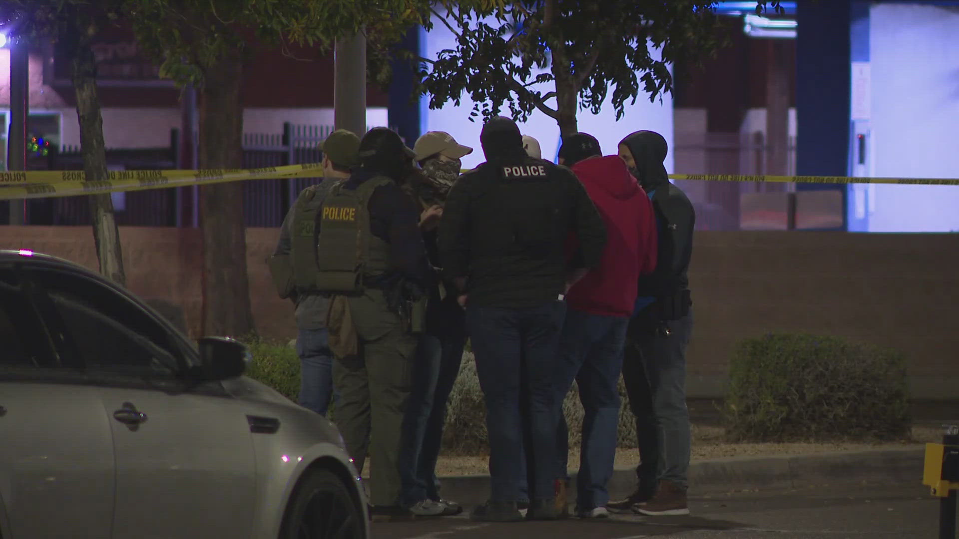 The shooting happened in Glendale near a Target where people were shopping. 