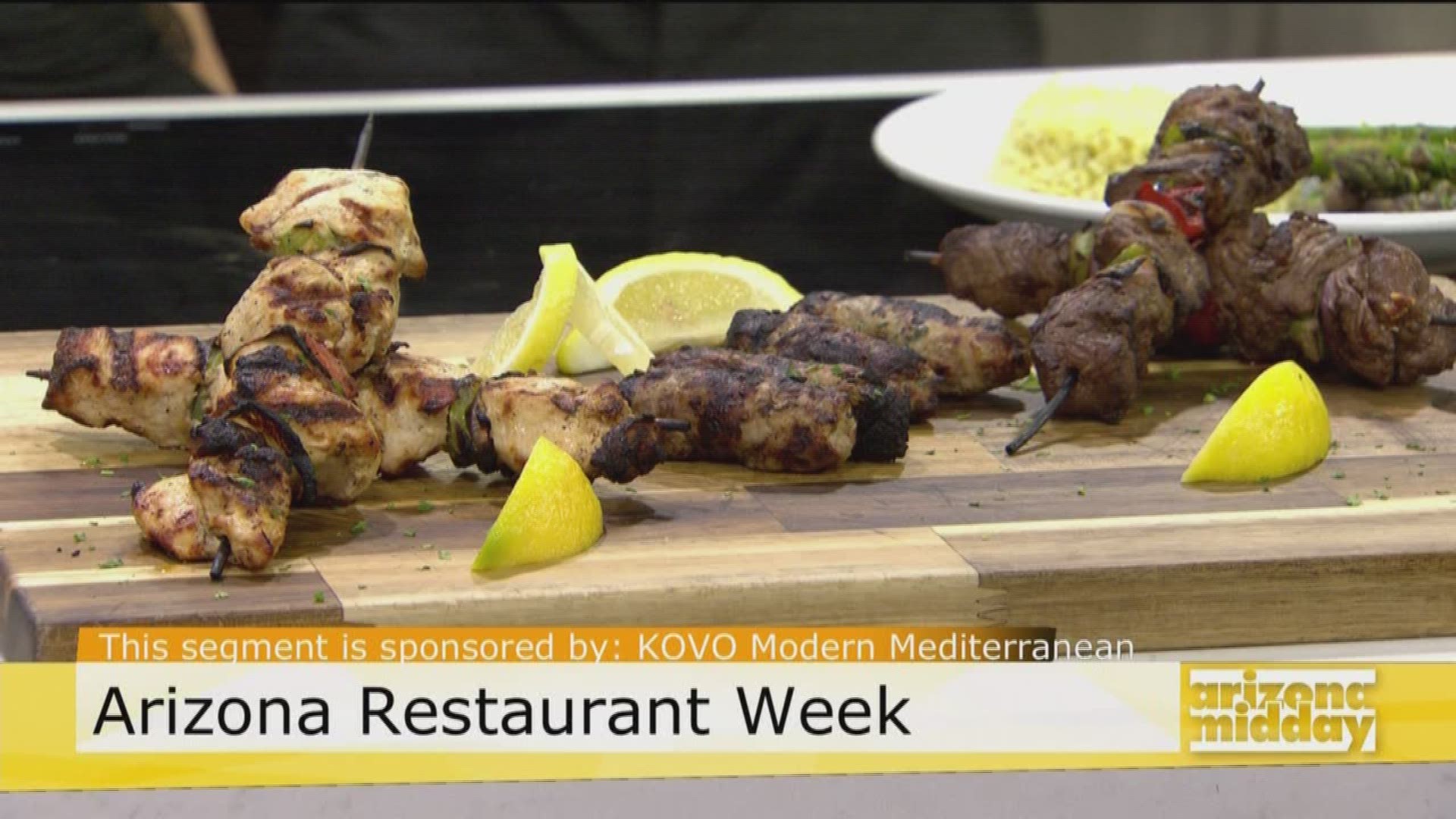 Chef Eric Andrade and Owner Yianni Ioannou of KOVO Modern Mediterranean are showing us a delicious recipe and everything you can get during Arizona Restaurant Week