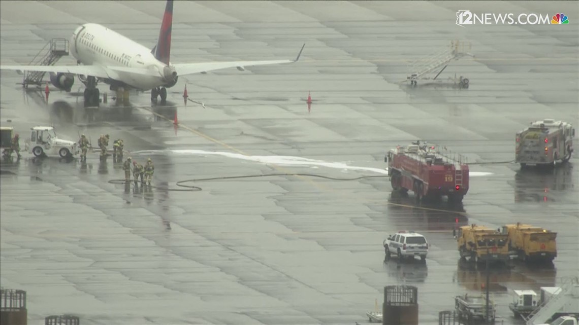 First alarm hazmat situation at Phoenix Sky Harbor Airport | 12news.com