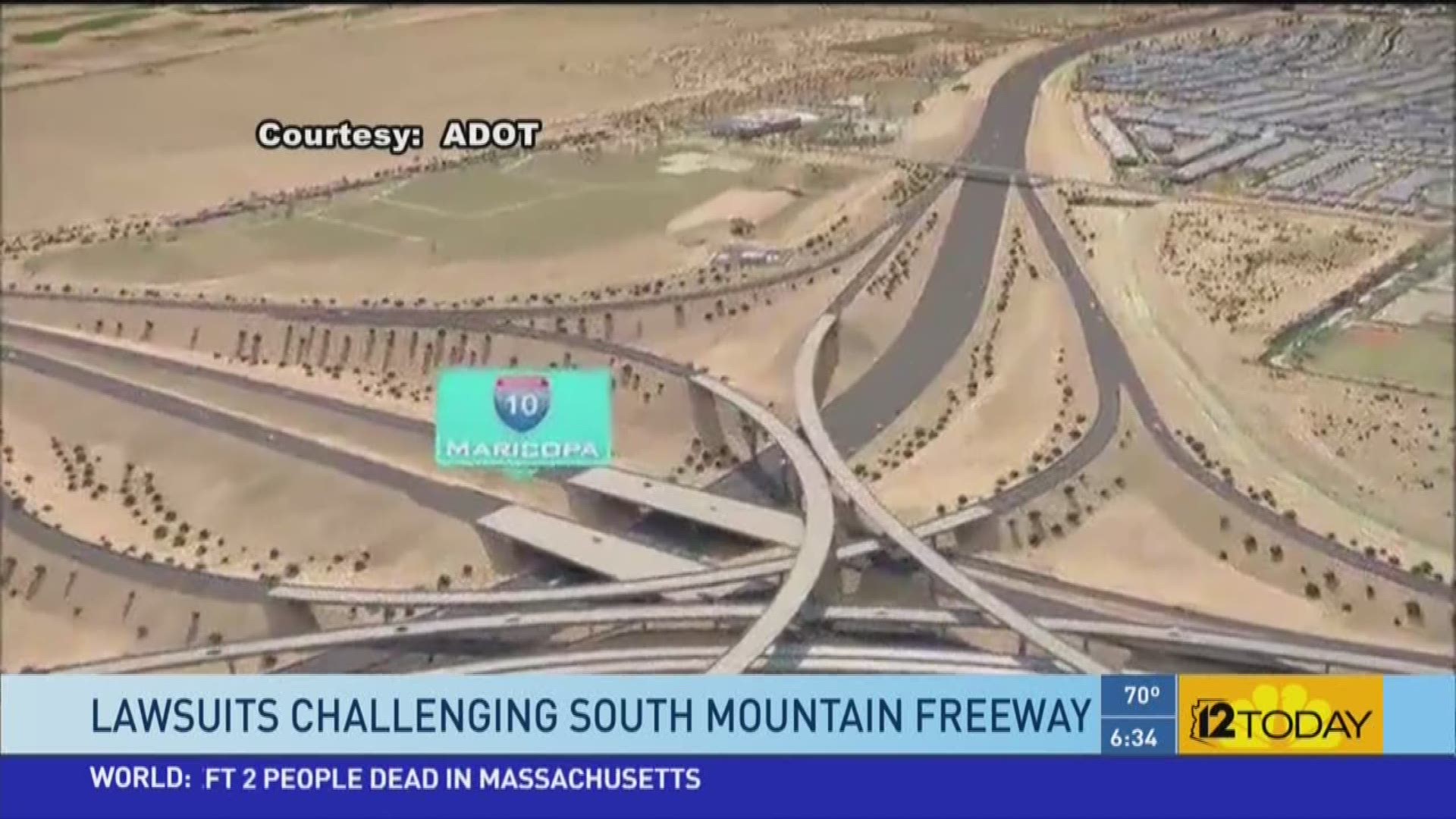 A fight over a proposed freeway heads to court on Wednesday.