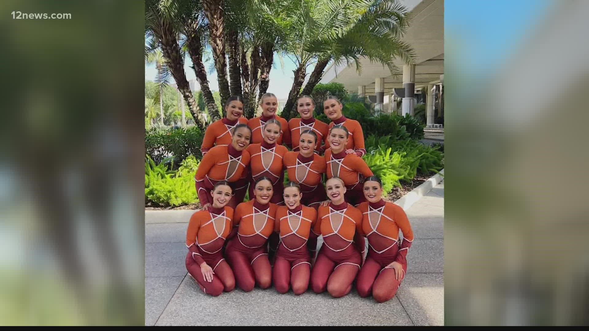 ASU Dance Team wins first place in College Classic National Invitational.