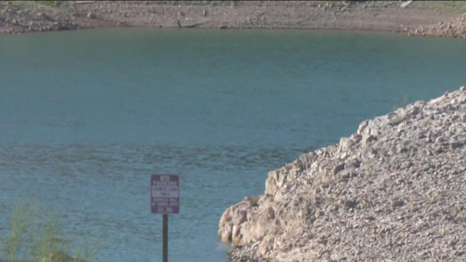 MCSO deputies say the man went under the water and did not resurface around 2 p.m. near the Humbug Cove area.