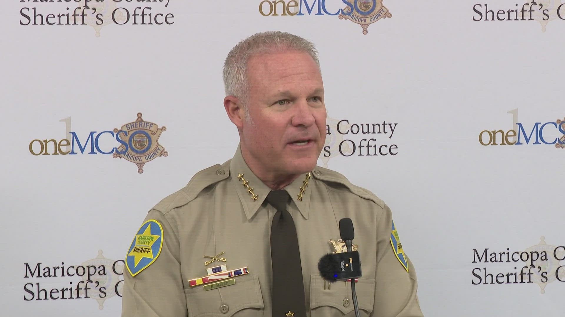 Maricopa County's new sheriff Russ Skinner wasted no time in announcing he plans to run for a full four-year term in November.