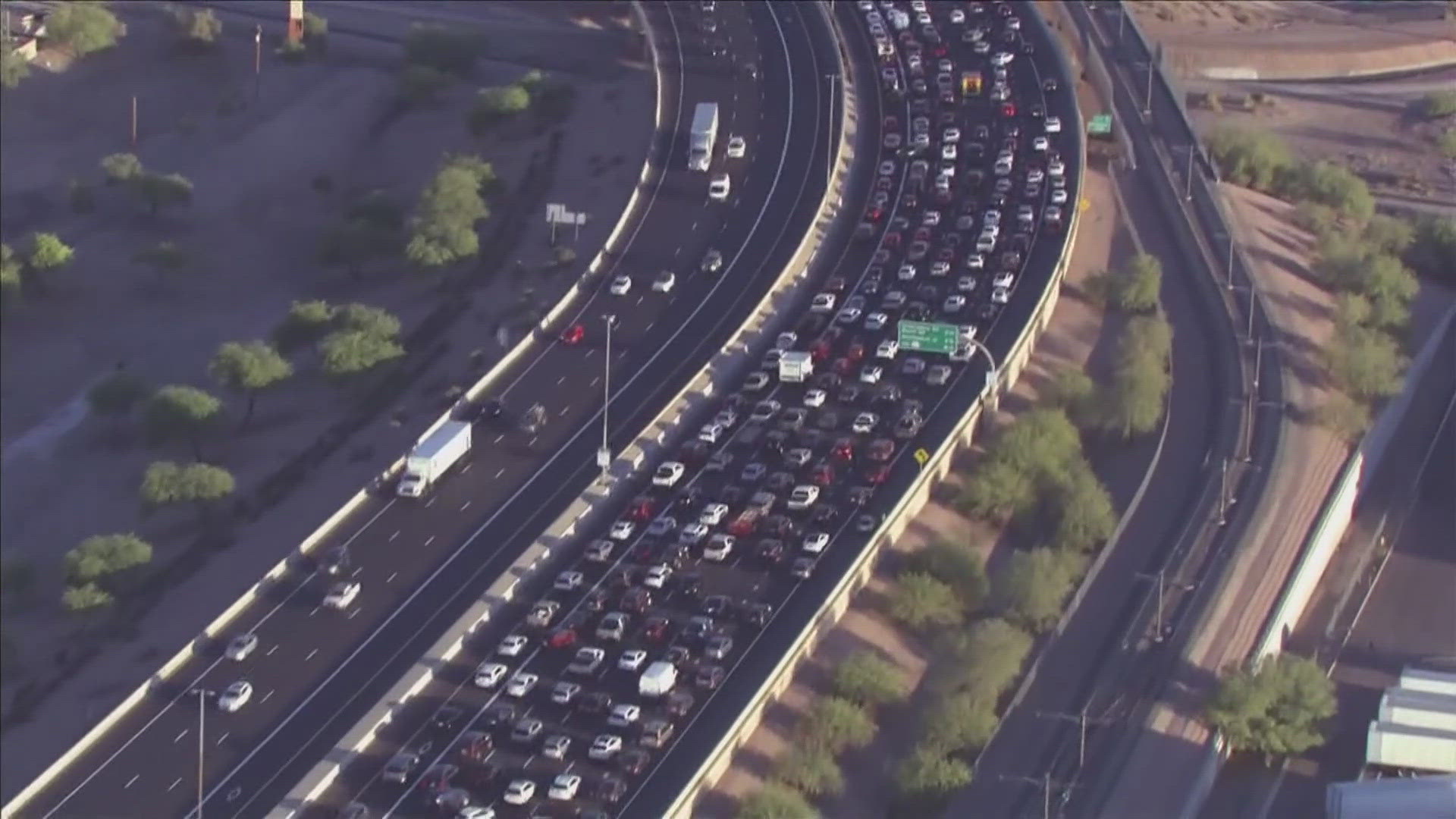 Driving home? Avoid this area Loop 202. | 12news.com