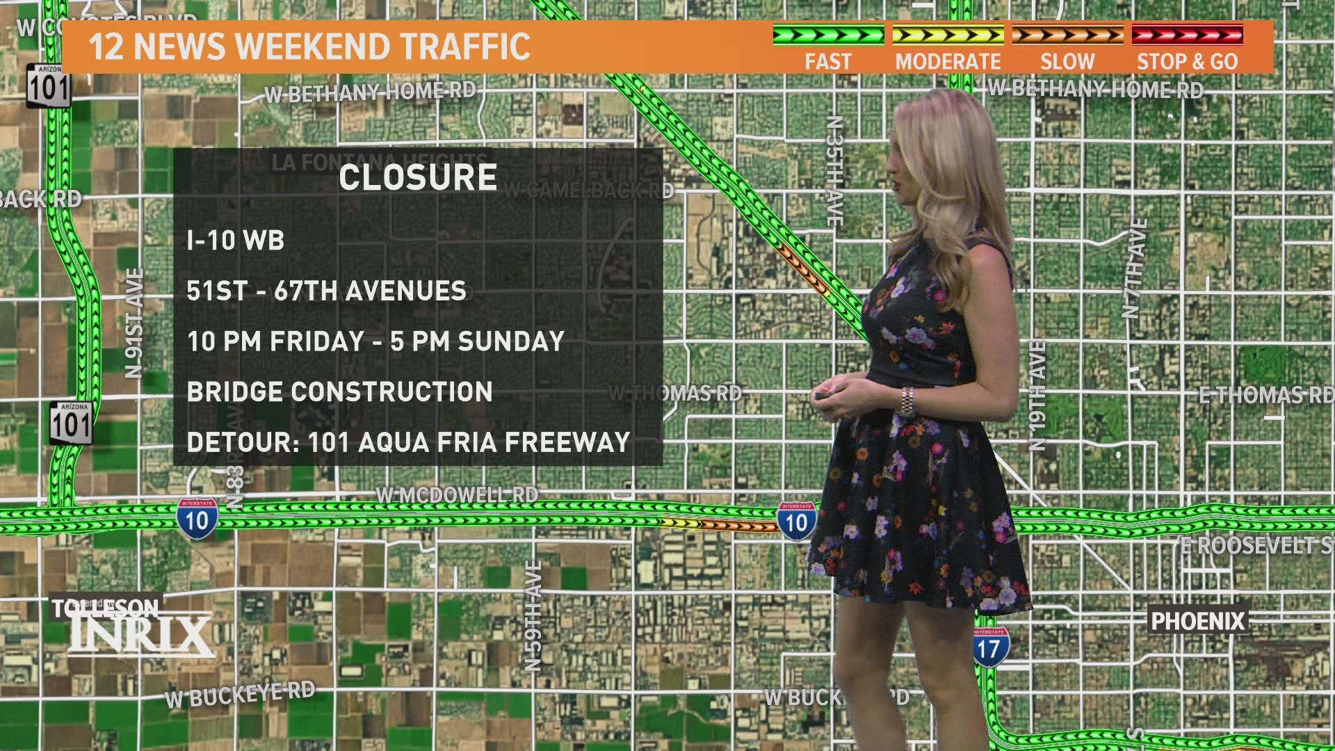 Here's your weekend traffic outlook for June 9-11
