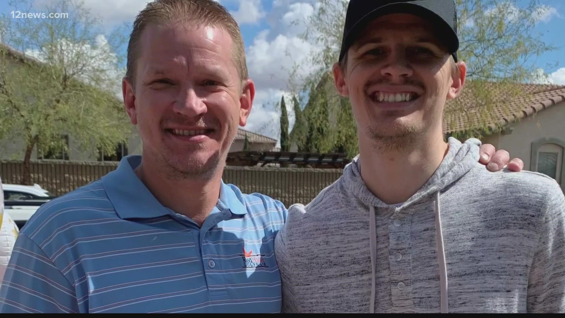 Andrew and Dillon Ryan are brothers that own the print shop that exploded in Chandler on Thursday. Their father shares an update on their recovery.