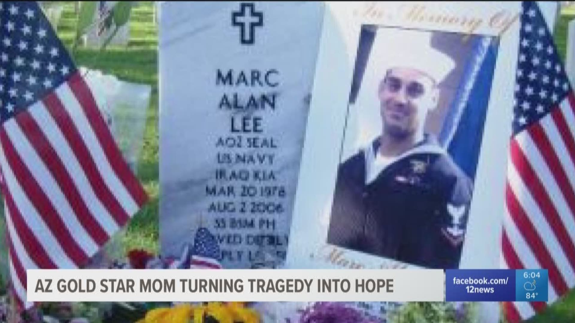 Debbie Lee's son Marc was the first Navy SEAL killed in Iraq.