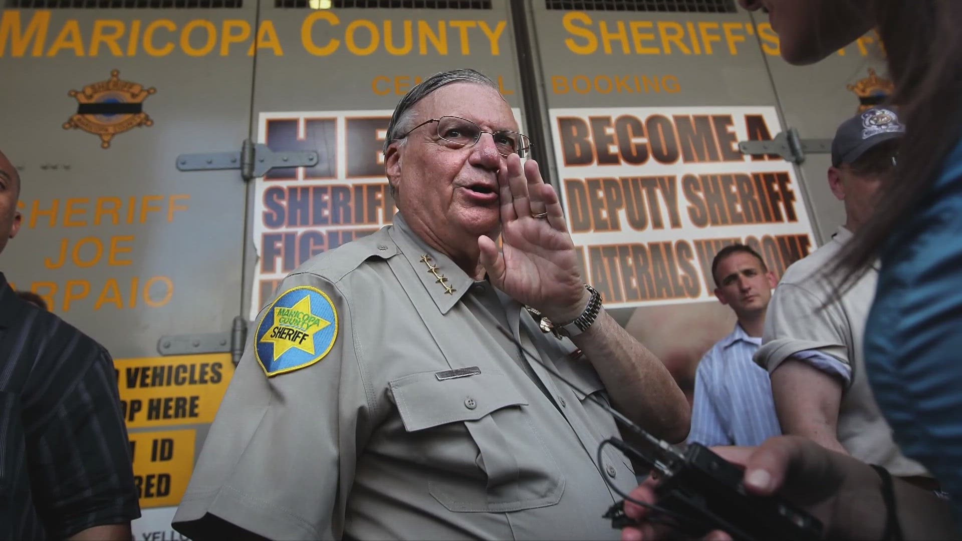 Arpaio officially announced his candidacy Wednesday.