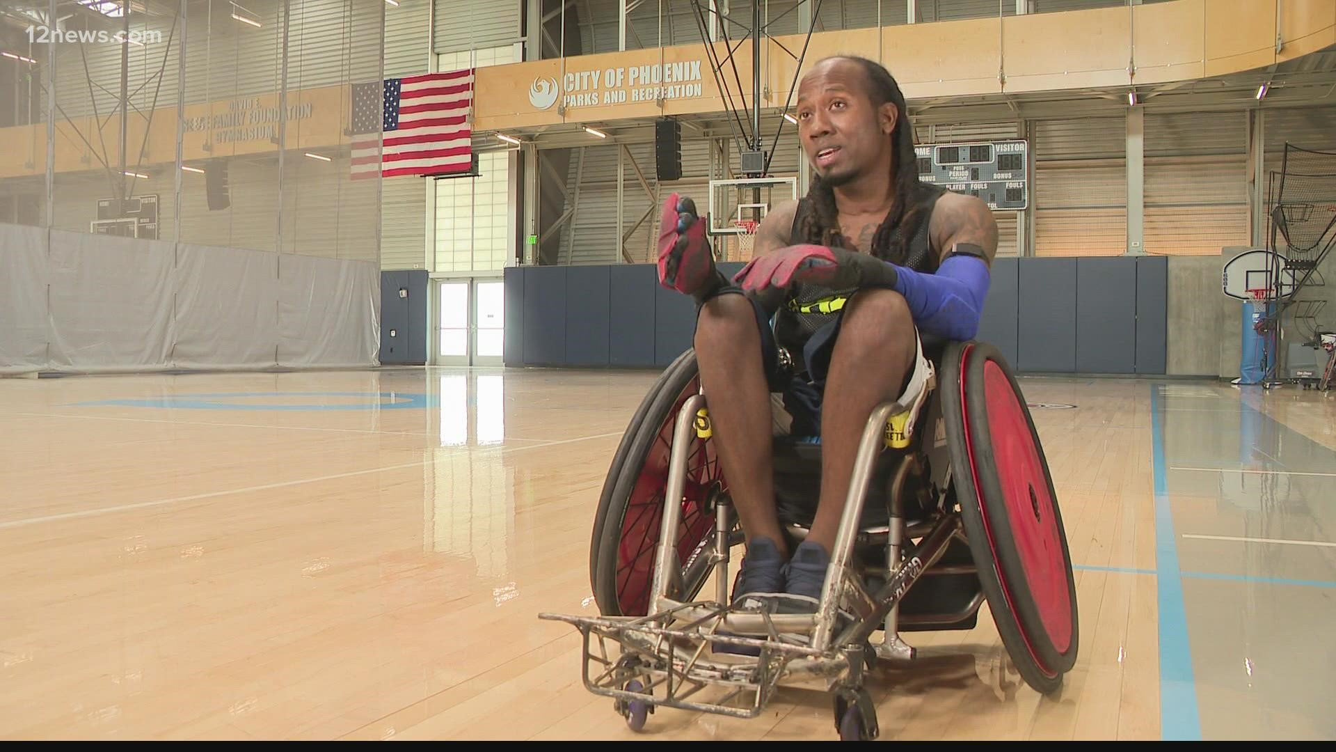 Joe Jackson is ready to compete in the Tokyo Paralympics on the US Wheelchair Rugby team. Vanessa Ramirez has his story.