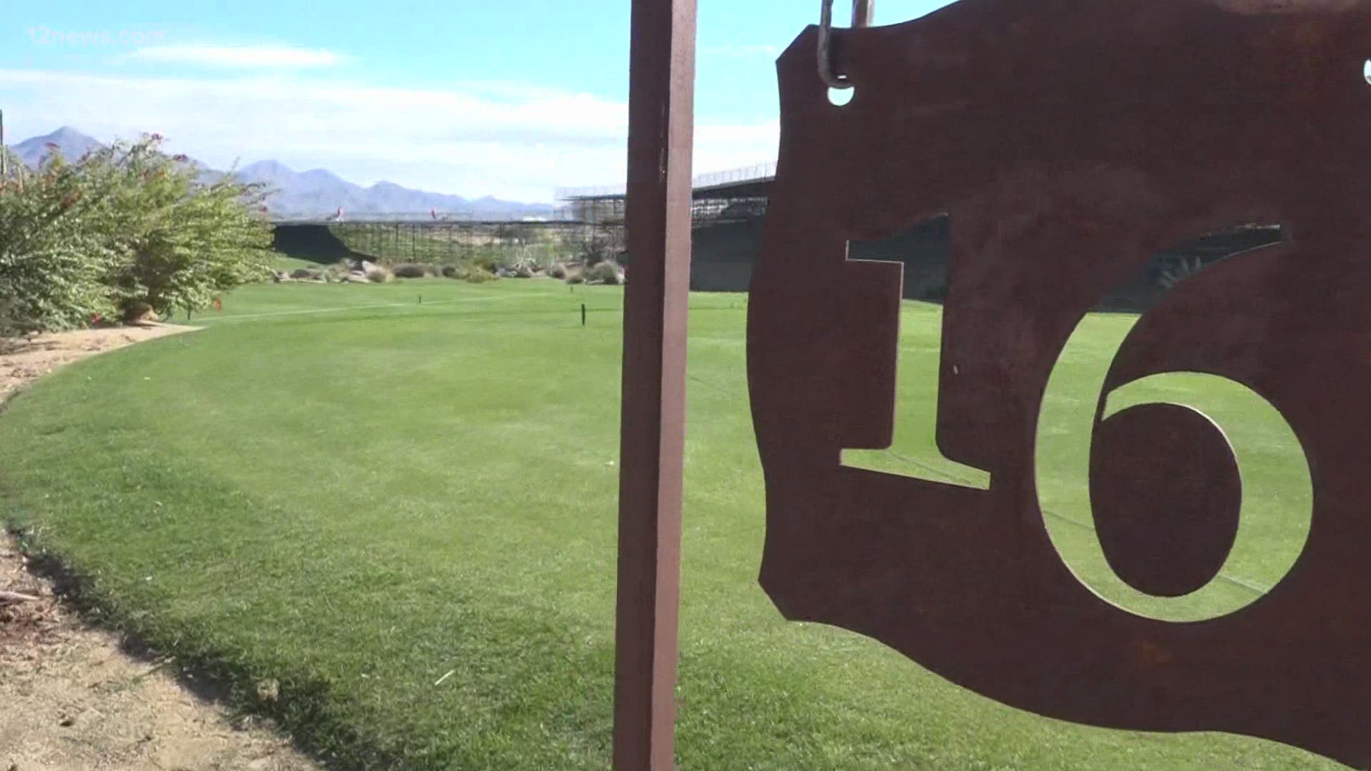 For a normal Saturday during an Open week 200,000 people plus are expected. Having 8,000 people max on this golf course, it's going to look different.