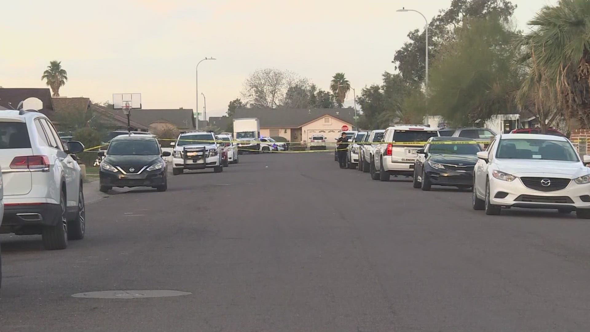 A triple shooting in Glendale injured three men.