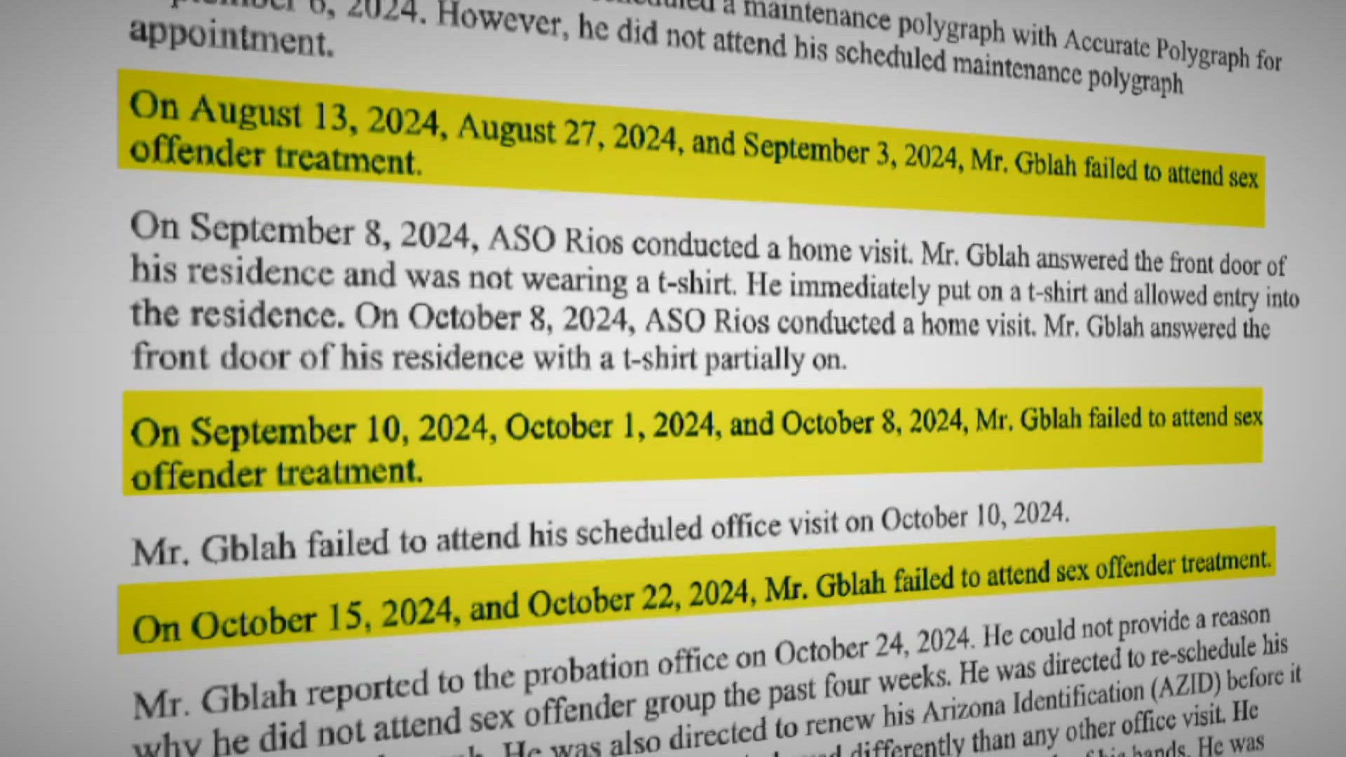 A man who is accused of sexually assaulting a student at a school has a lengthy criminal history. 