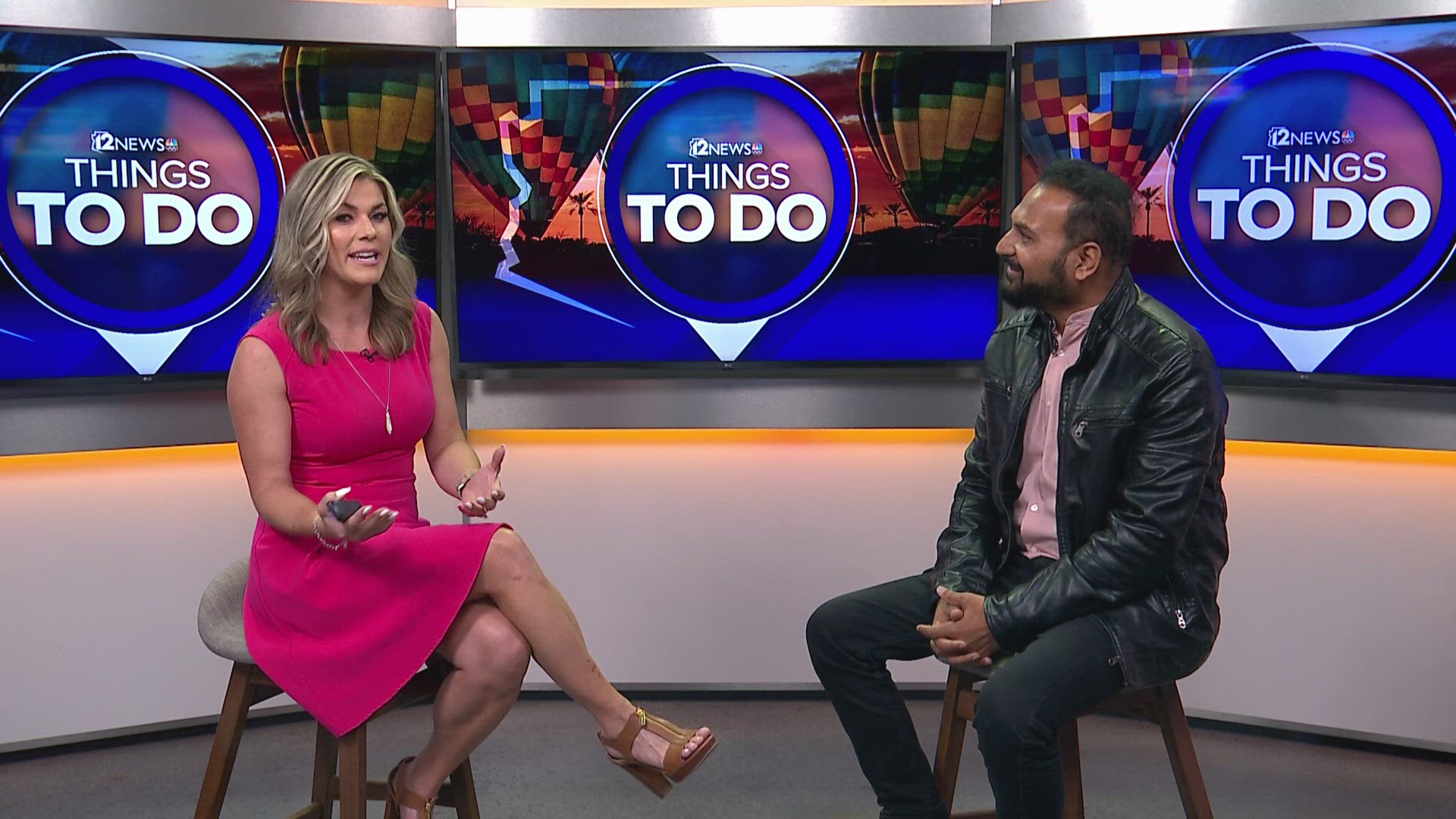Movie director Mitesh Patel joins 12News in the studio to talk about his upcoming film "Fortis Femina" which will be in Pollack Theatre in Tempe on Sept. 26.