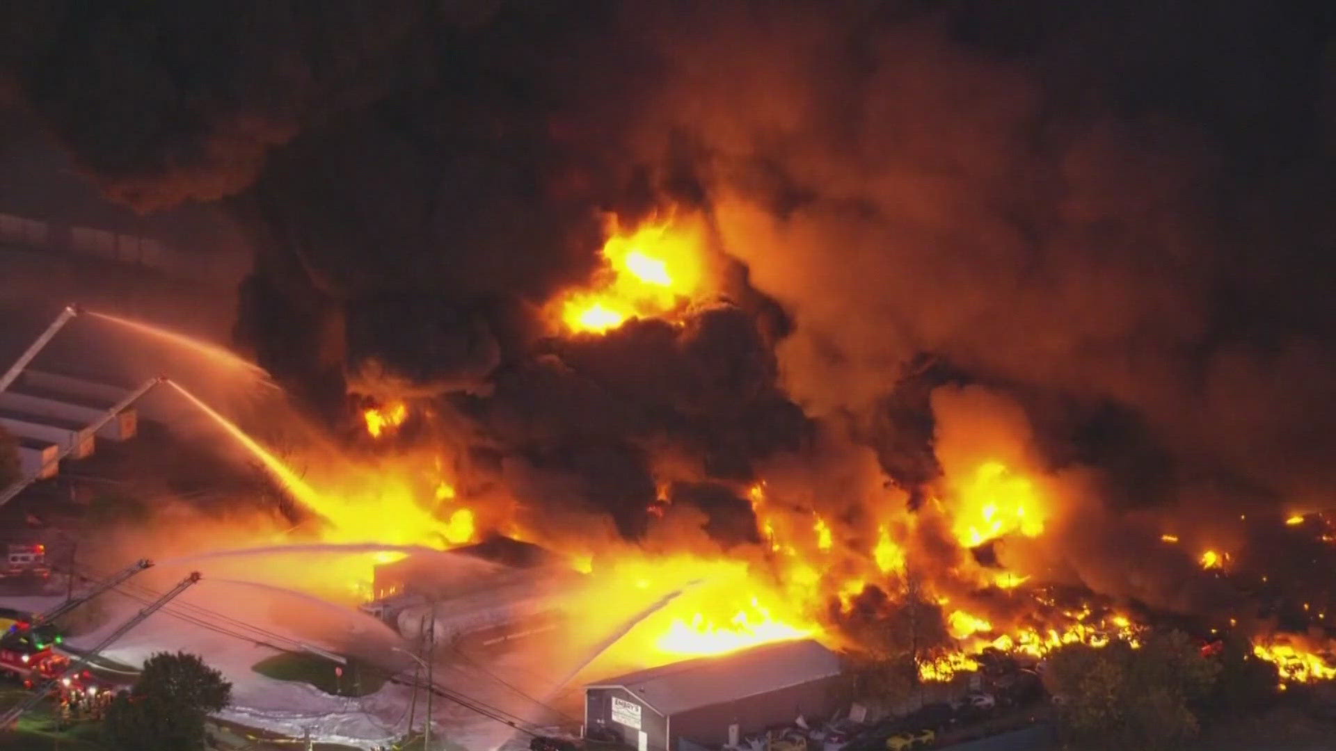 A UPS cargo plane en route to Honolulu crashed after taking off in Louisville, igniting a massive fire.