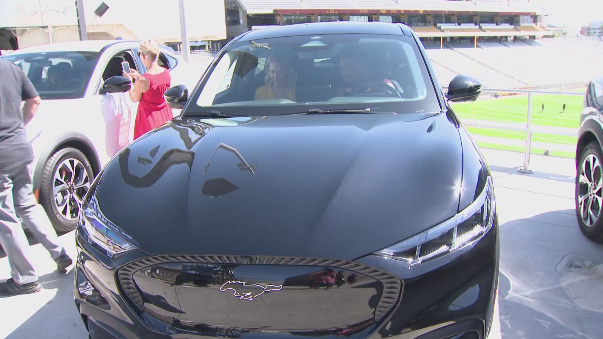 A group of ASU athletes were given to ASU football players in order to get to class and practice on time.