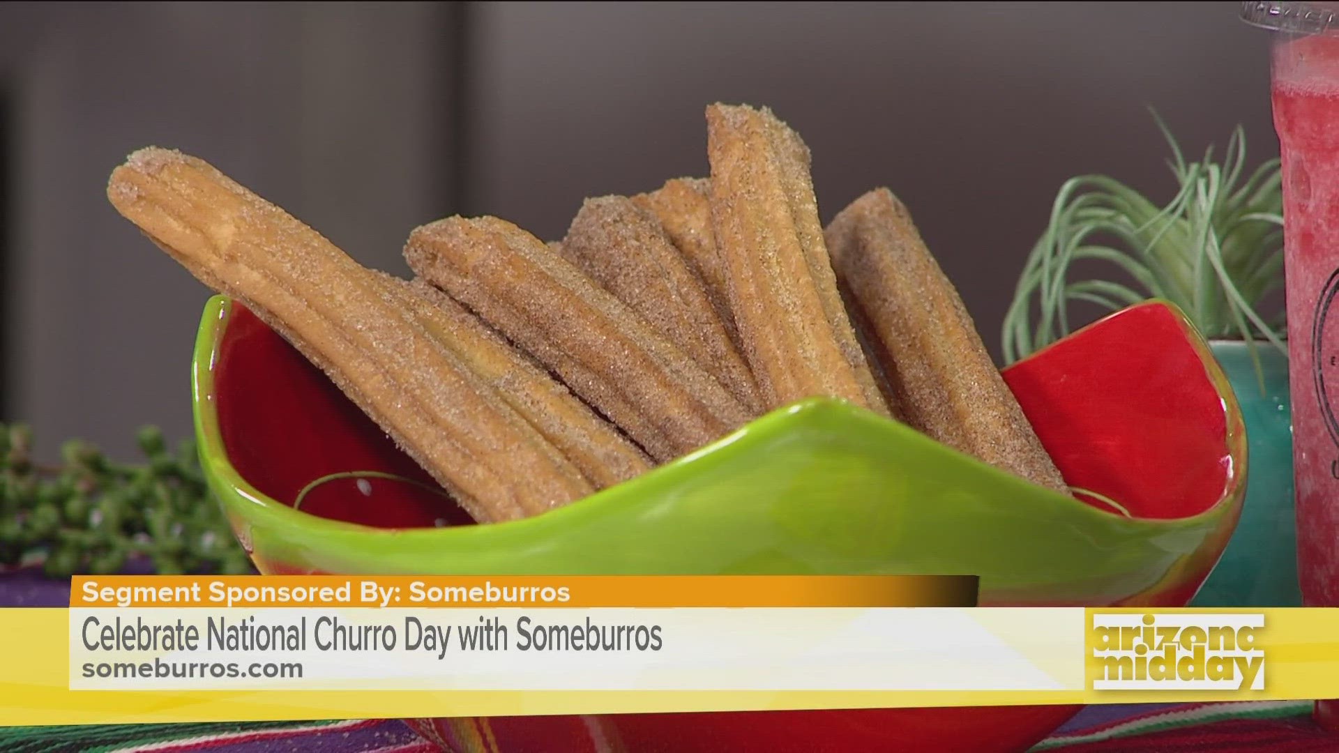 Danielle Dressor with Someburros tells us how we can get a free churro and enjoy other delicious eats - including a Father's Day special!