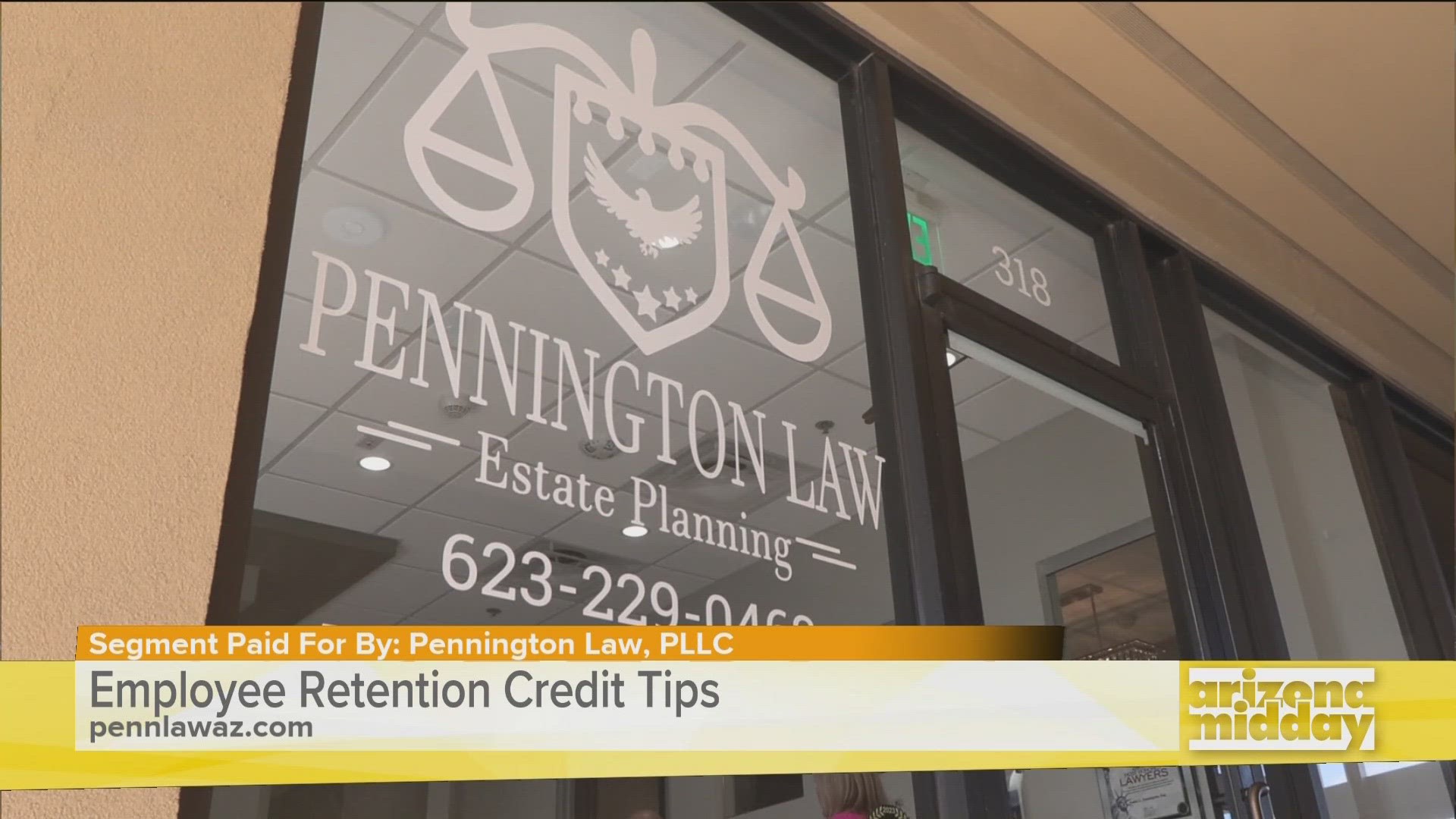 Andre L. Pennington with Pennington Law discusses what employee retention credits are and how business owners can take part.