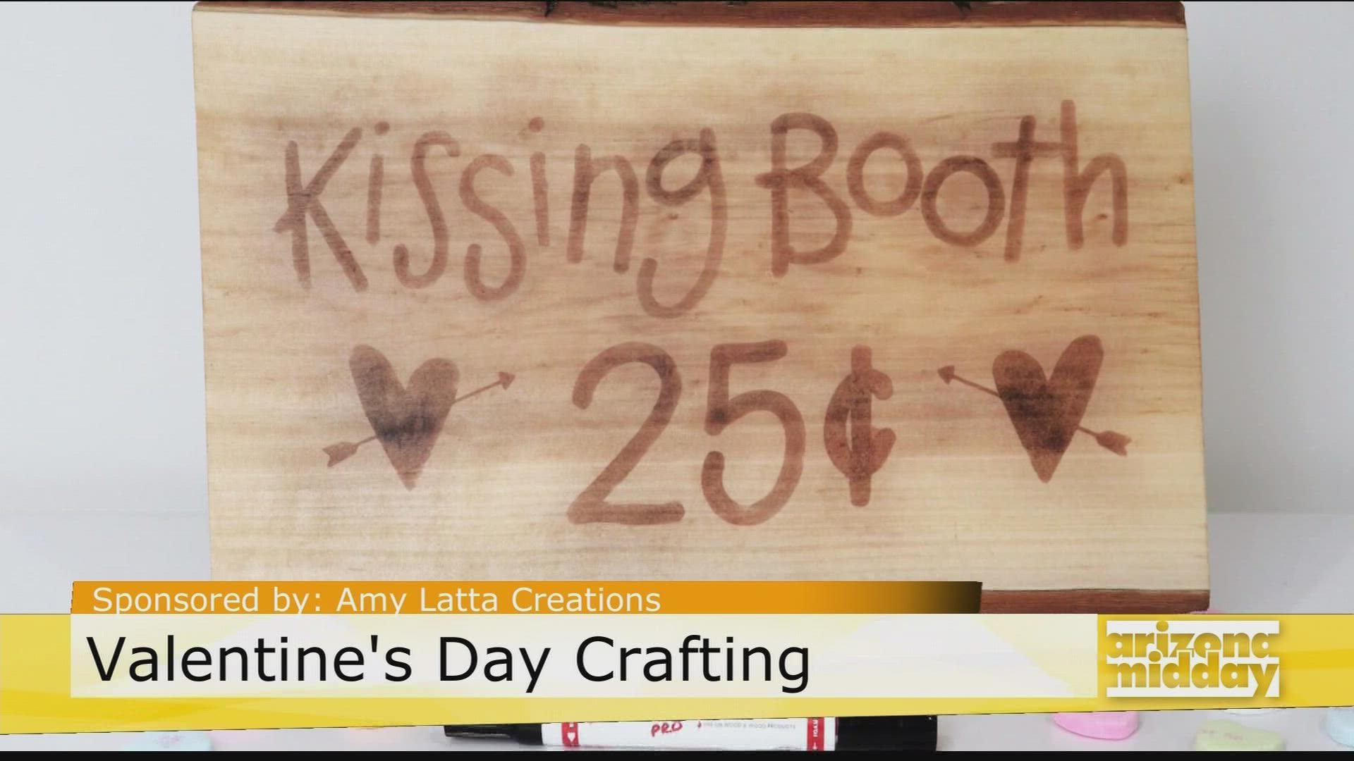 DIY Expert, Amy Latta, shares her top 3 Valentine's Day Crafts to try with the kids!