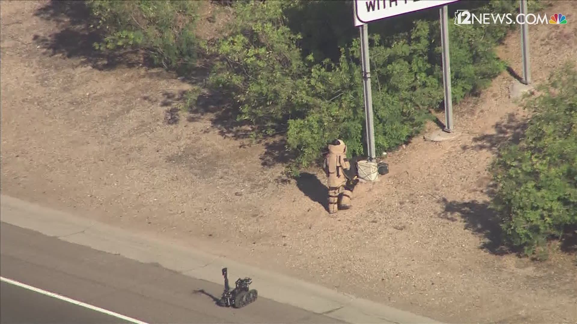 Police activity closed three freeways at the Mini-Stack interchange early Wednesday morning, ADOT said.