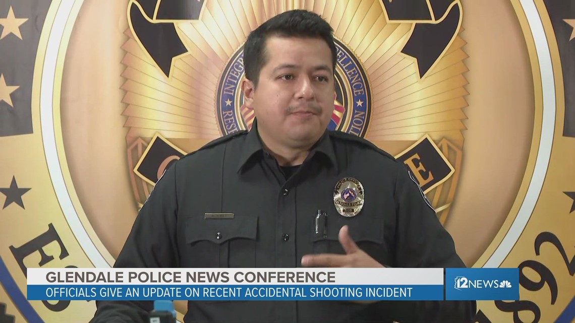 Glendale police give update on accidental shooting incident | 12news.com