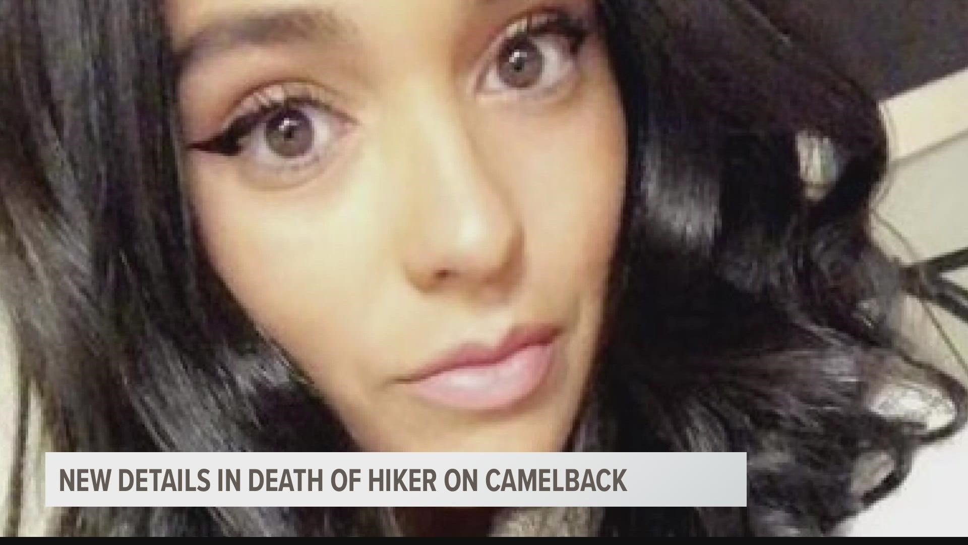 Anglea Tramonte was found dead on Friday. She was from Boston and hiking Echo Canyon Trail on Camelback Mountain with an off-duty Phoenix police officer.