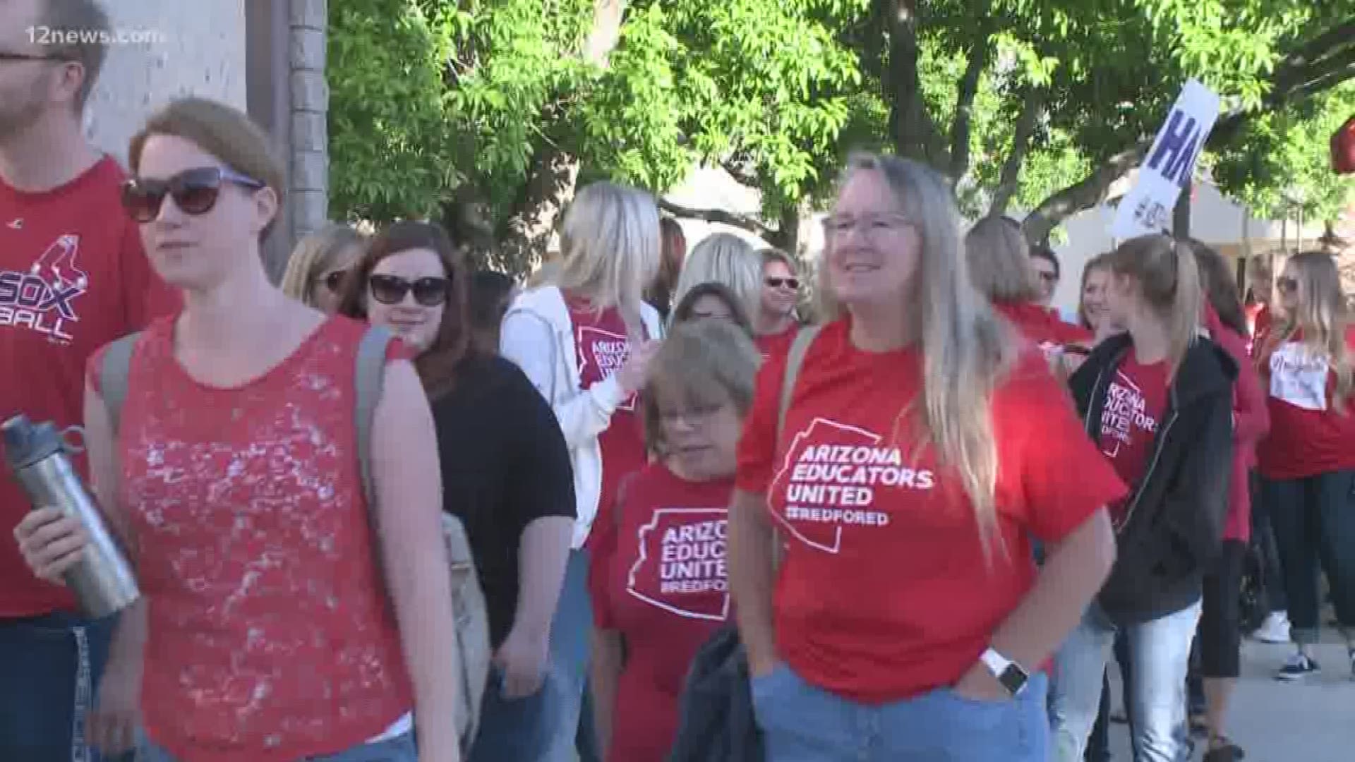 Save Our Schools Arizona, the Arizona Educators United and volunteer-led Arizona PTA are all gathering to hold a day of action Wednesday.